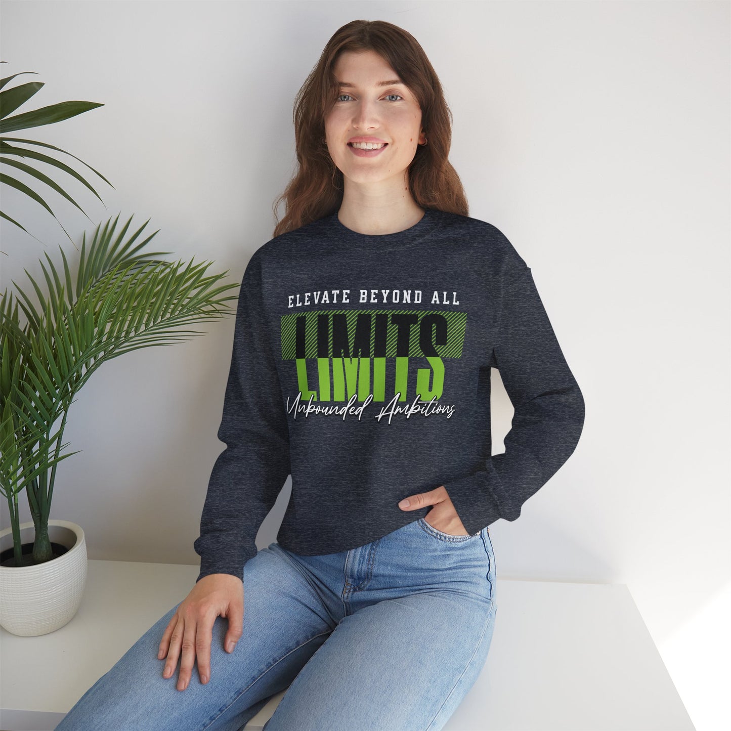 Women's "Unbounded Ambitions" Crewneck Sweatshirt