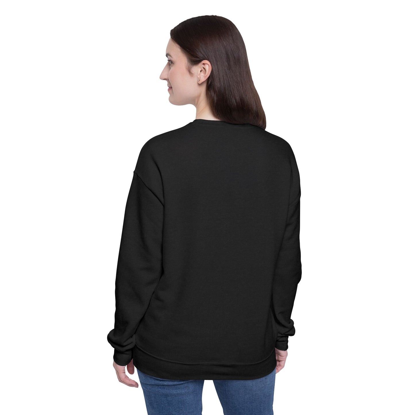 Women's "Strong Coffee, Efficient Student" Drop Shoulder Sweatshirt