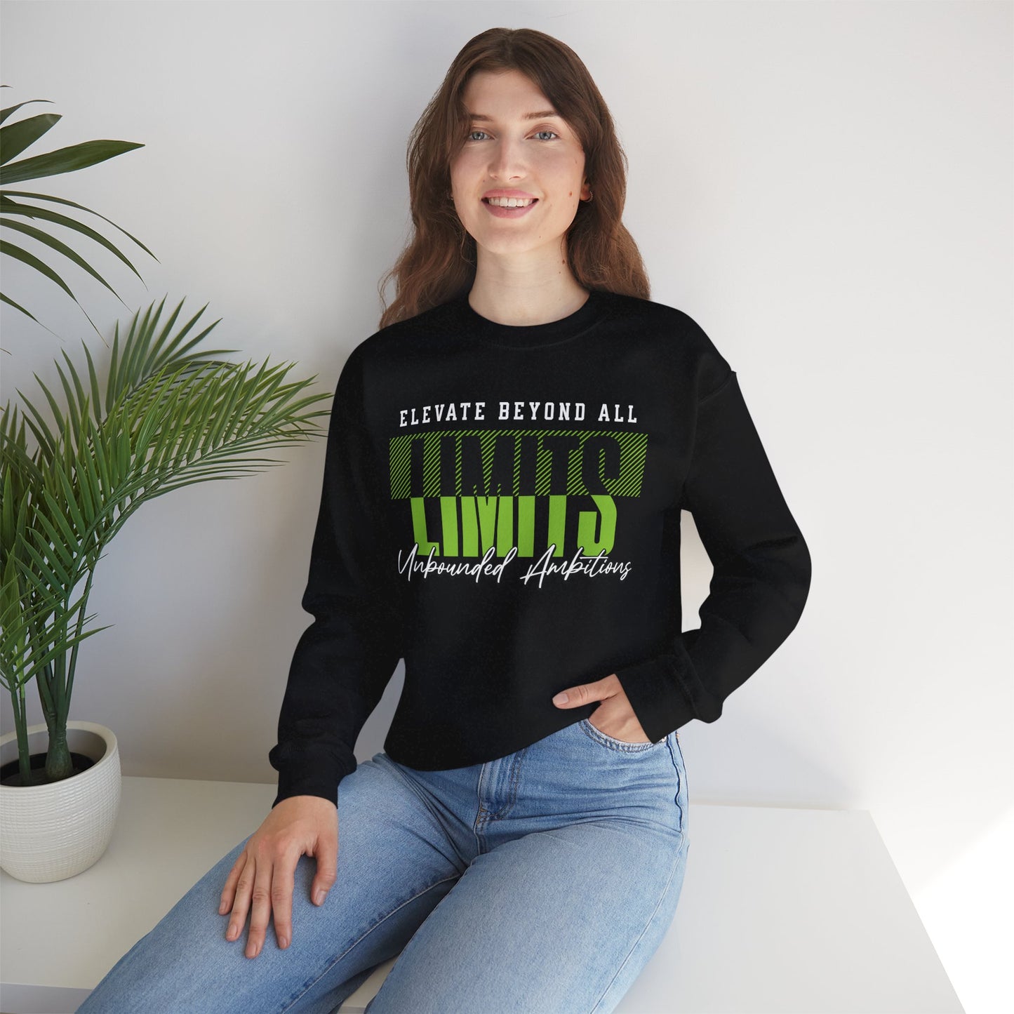 Women's "Unbounded Ambitions" Crewneck Sweatshirt