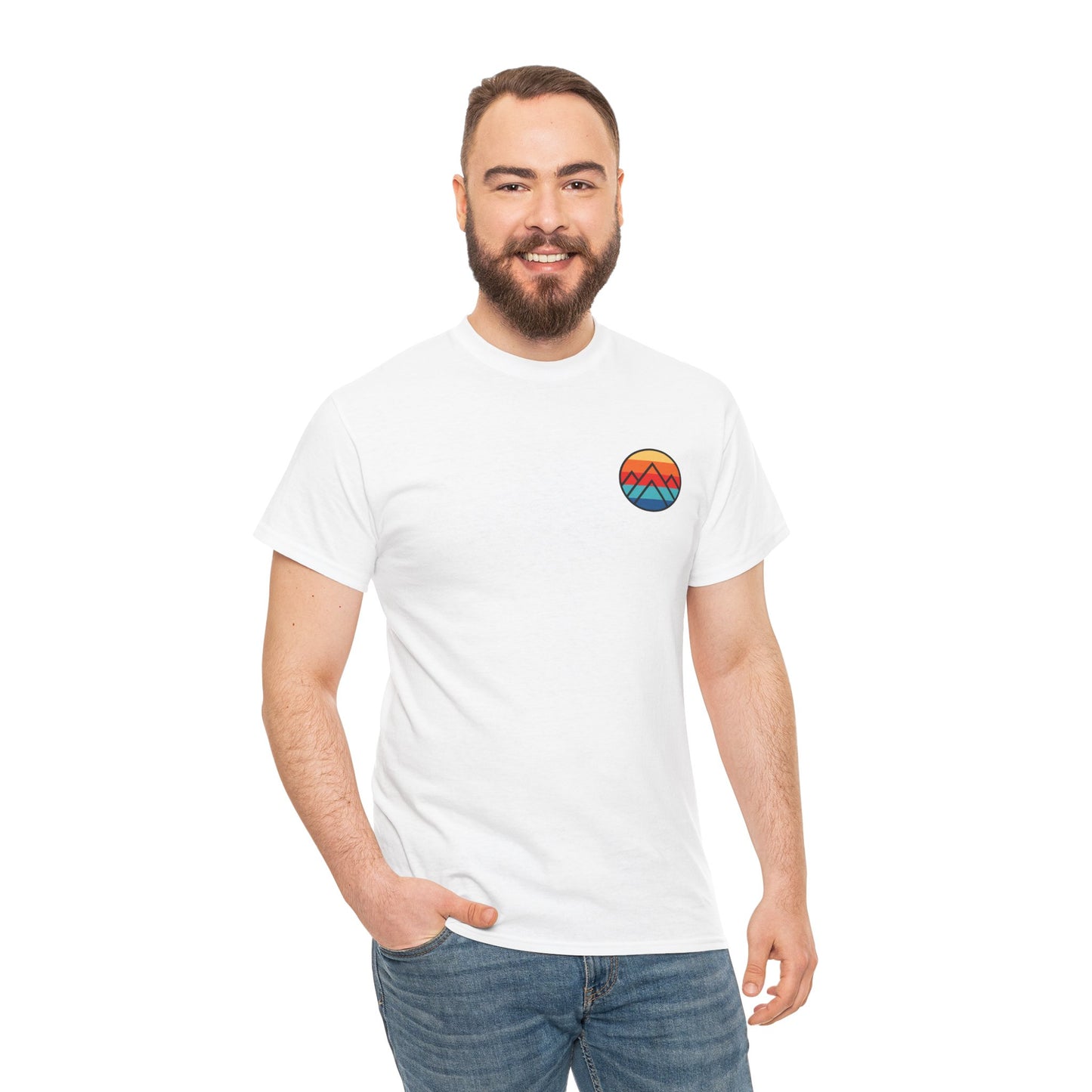 Men's "Minimalistic Mountains" T-Shirt