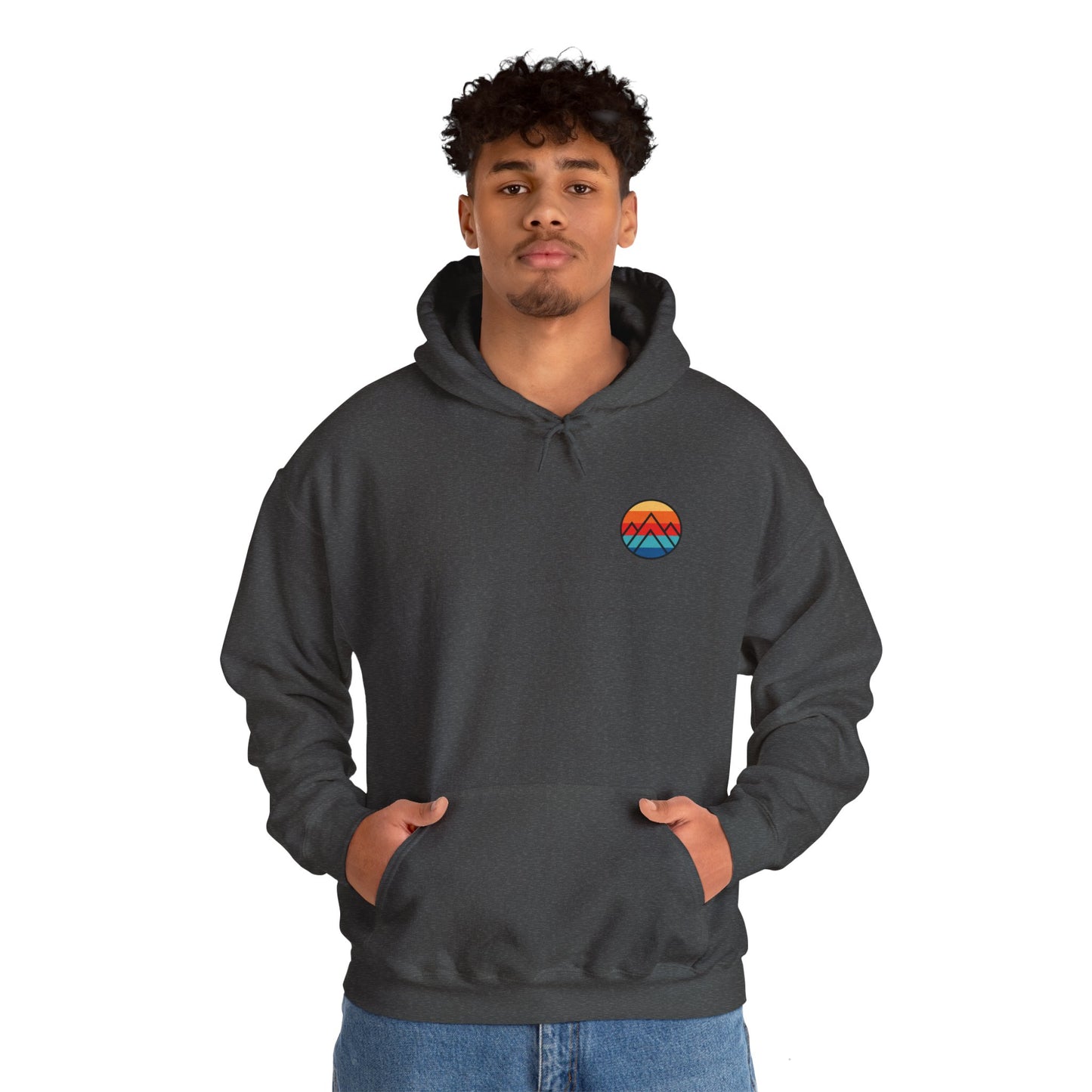 Women's "Minimalistic Mountains" Hoodie