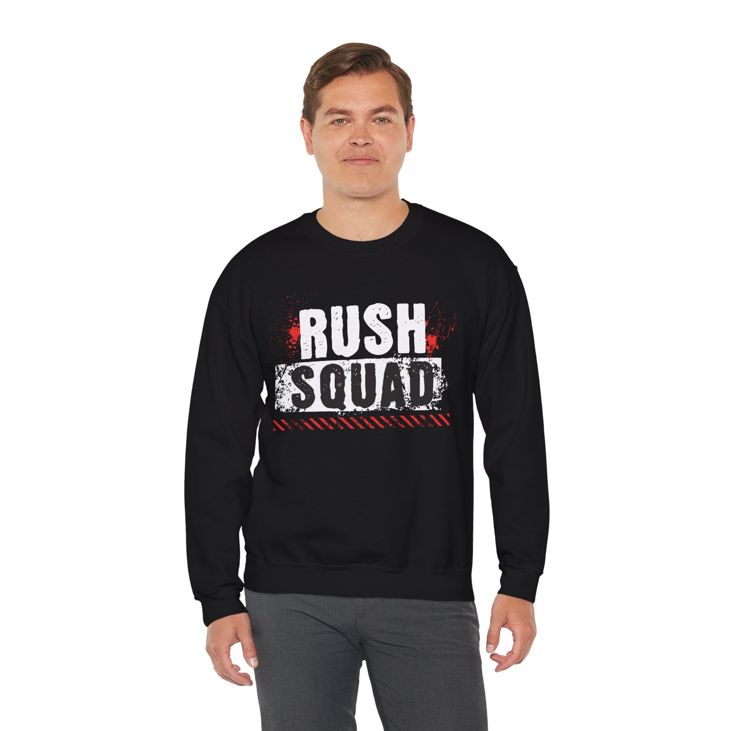 Men's "Rush Squad" Crewneck Sweatshirt
