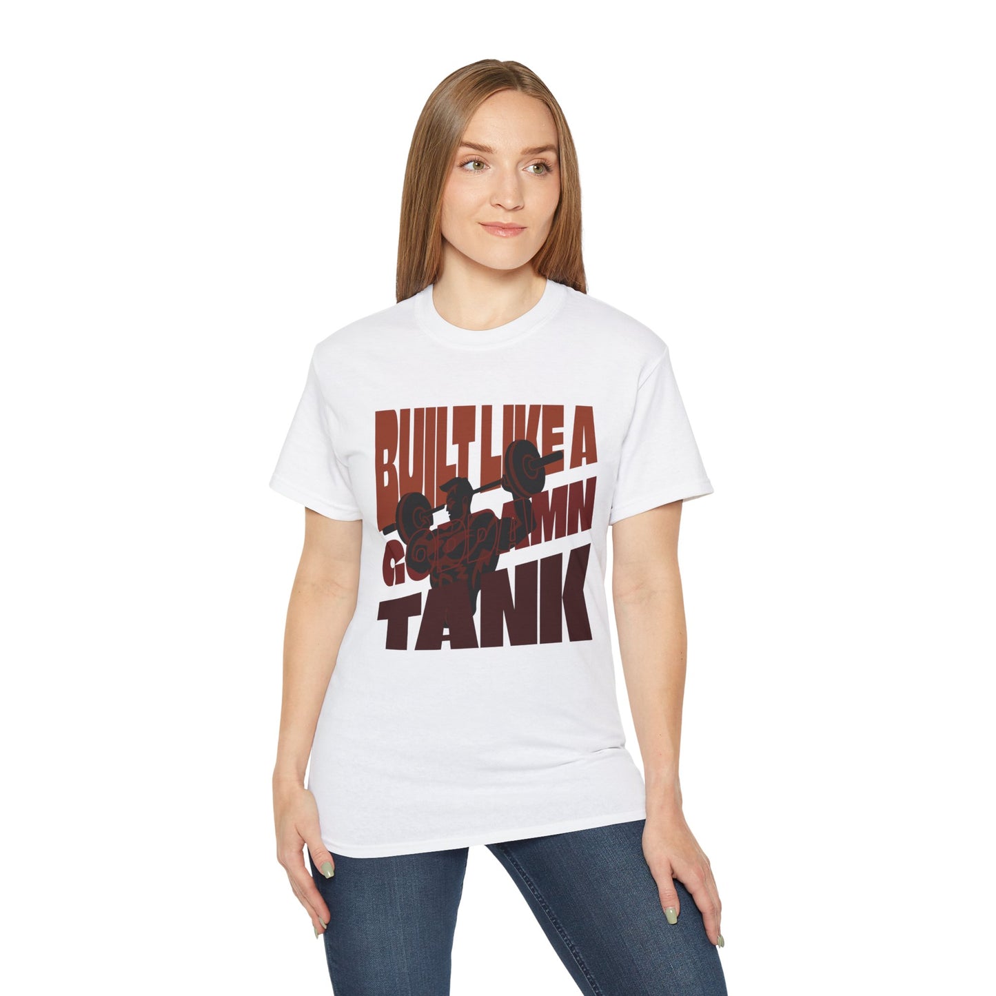 Men's "Built Like A Goddamn Tank" Ultra Cotton Tee