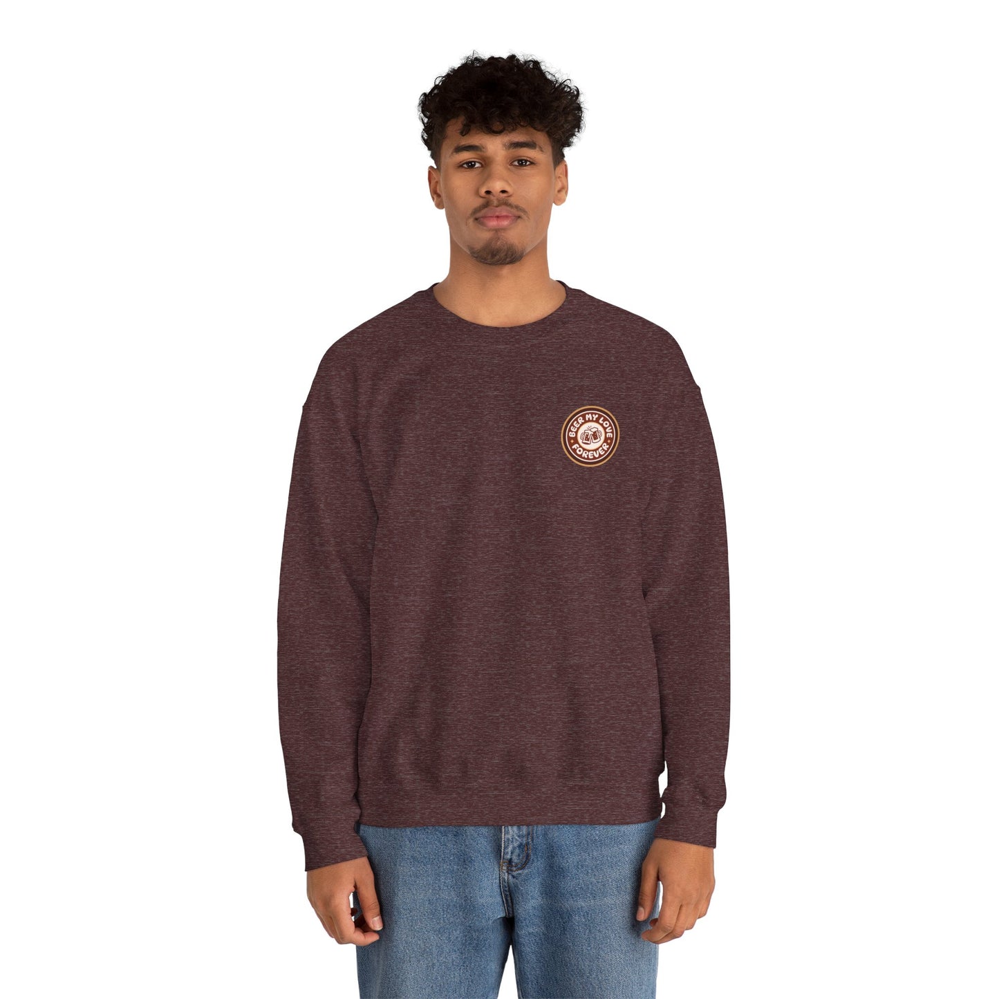 Men's "Beer My Love" Crewneck Sweatshirt
