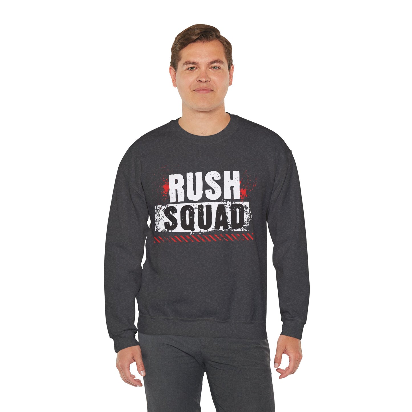Men's "Rush Squad" Crewneck Sweatshirt