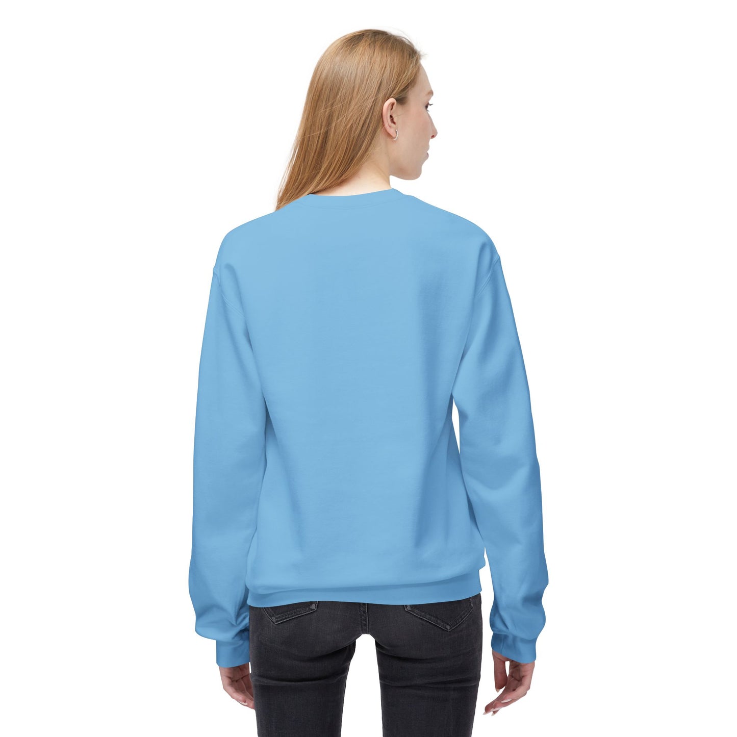 Men's "Passion Pursuit" Drop Shoulder Fleece Crewneck Sweatshirt