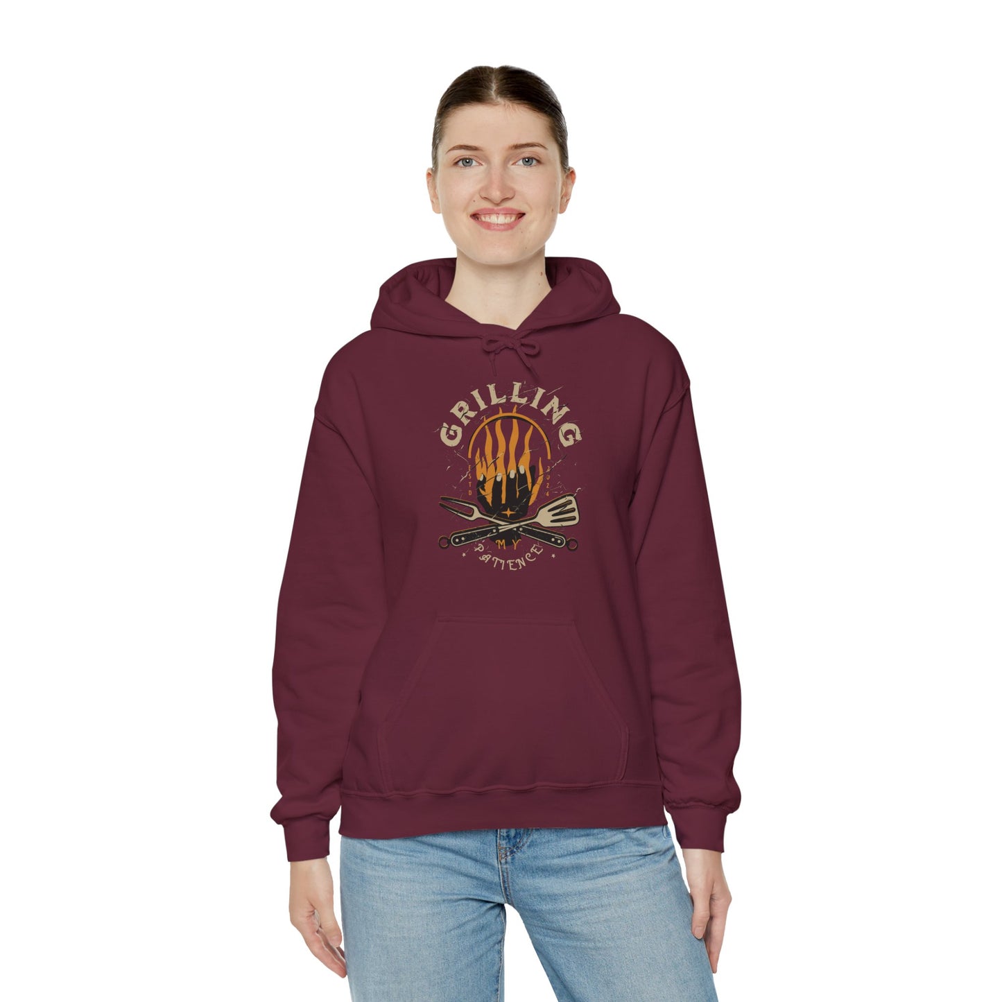 Women's "Grilling My Patience" Hoodie