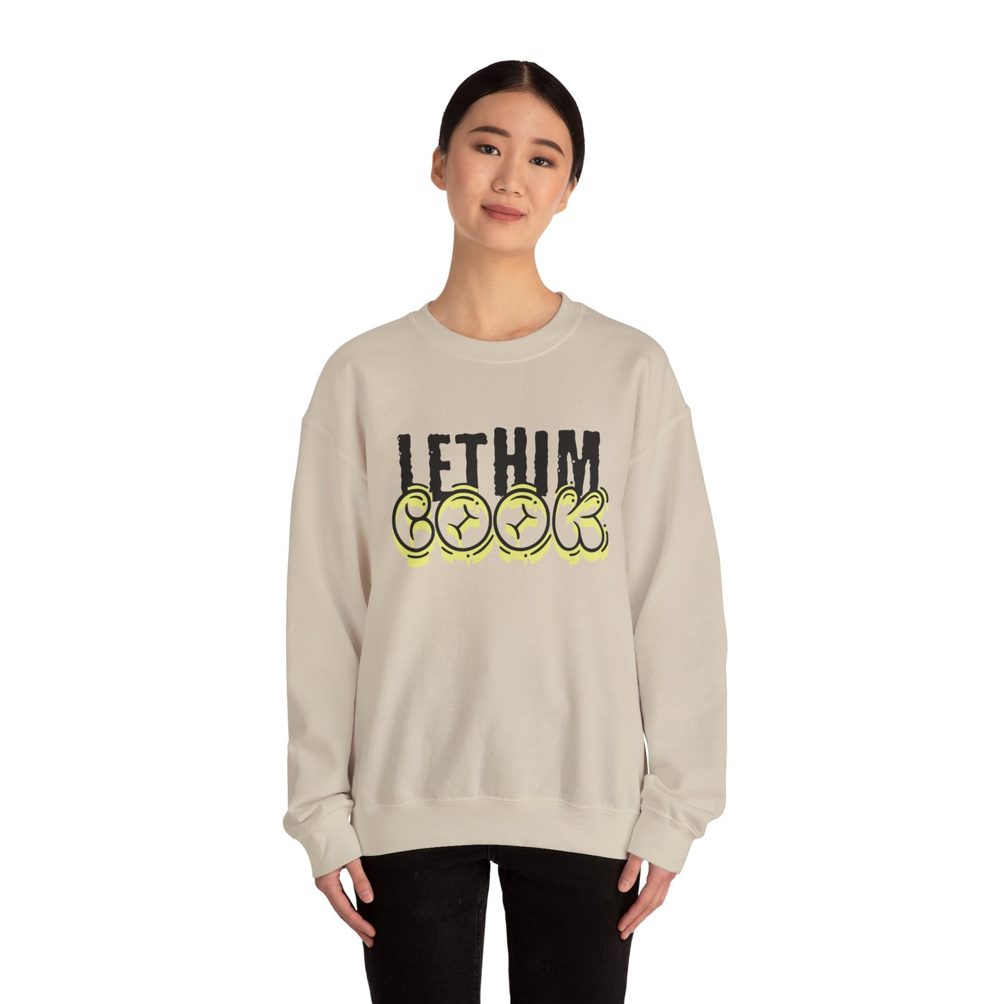 Men's "Let Him Cook" Crewneck Sweatshirt