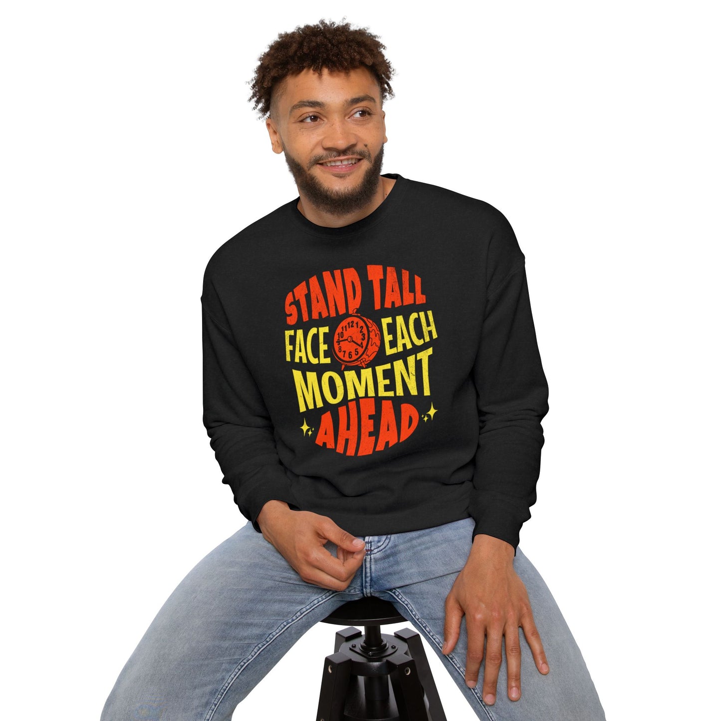 Women's "Brave Horizon" Drop Shoulder Sweatshirt