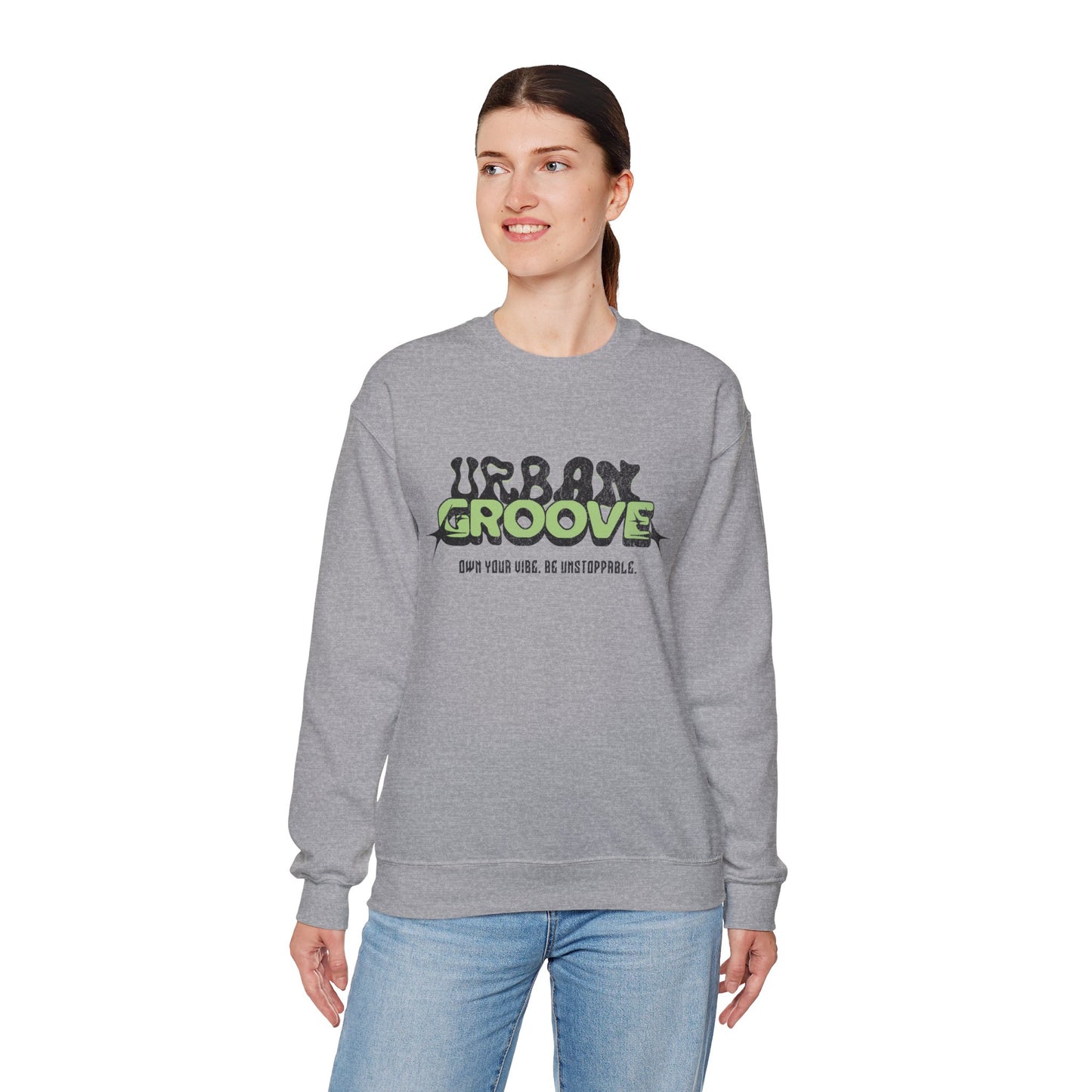 Men's "Urban Groove" Crewneck Sweatshirt