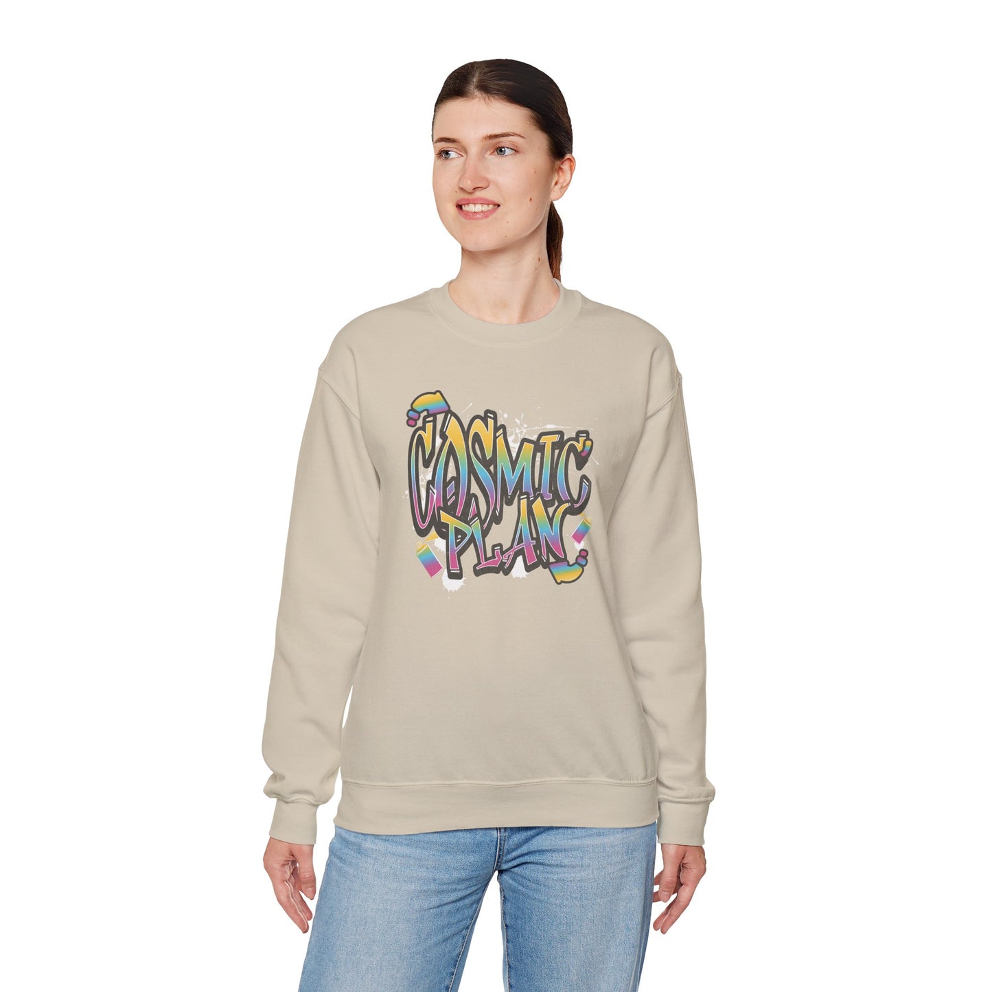 Women's "Cosmic Plan" Crewneck Sweatshirt