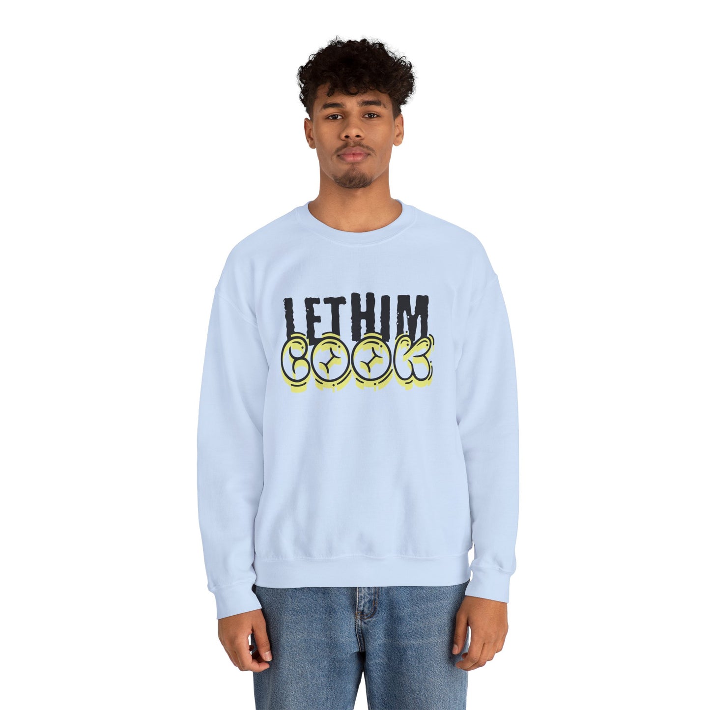 Men's "Let Him Cook" Crewneck Sweatshirt