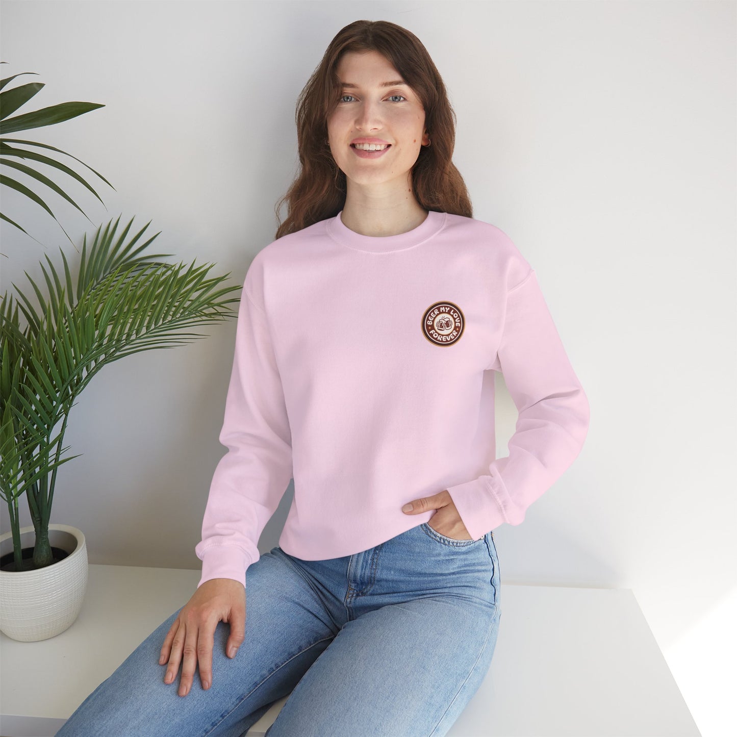 Men's "Beer My Love" Crewneck Sweatshirt
