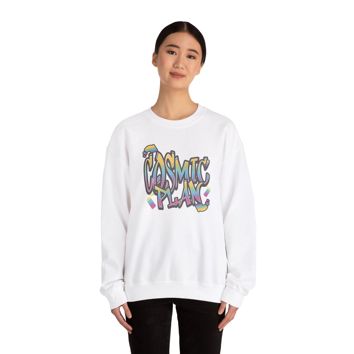 Men's "Cosmic Plan" Crewneck Sweatshirt