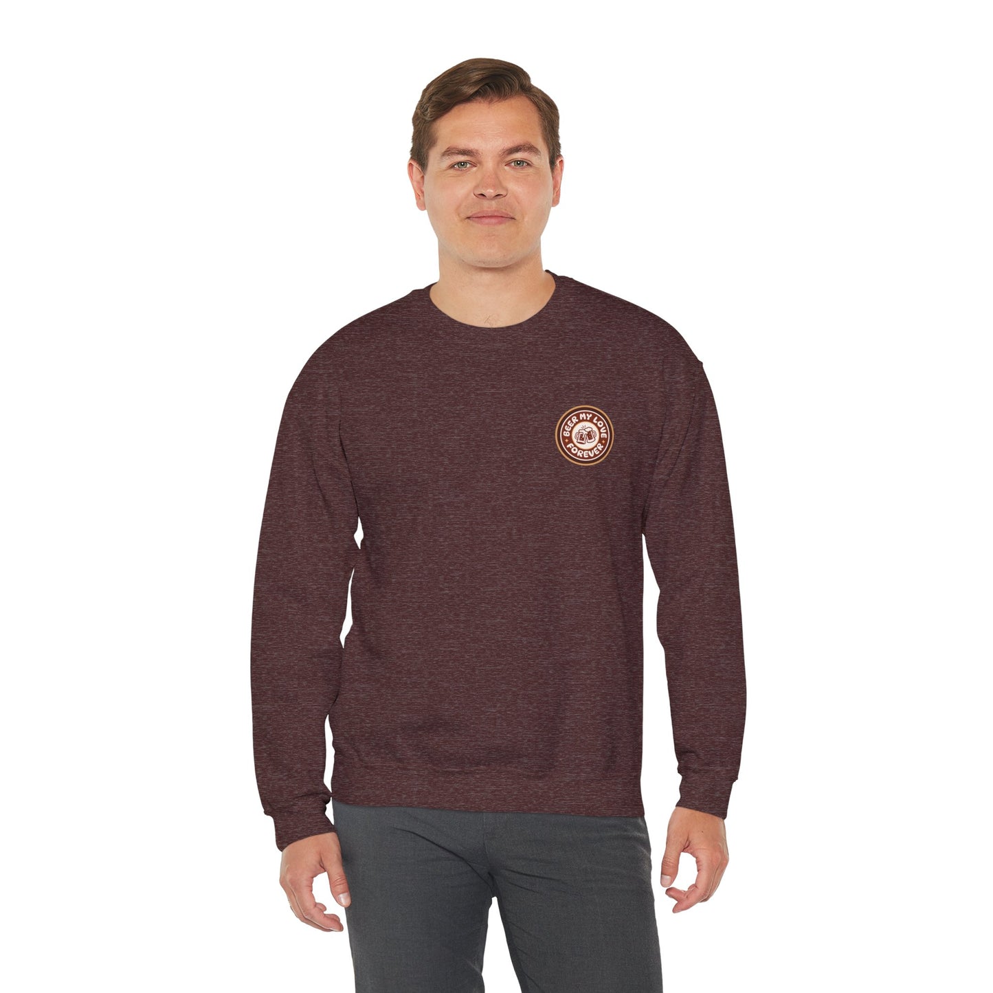 Men's "Beer My Love" Crewneck Sweatshirt