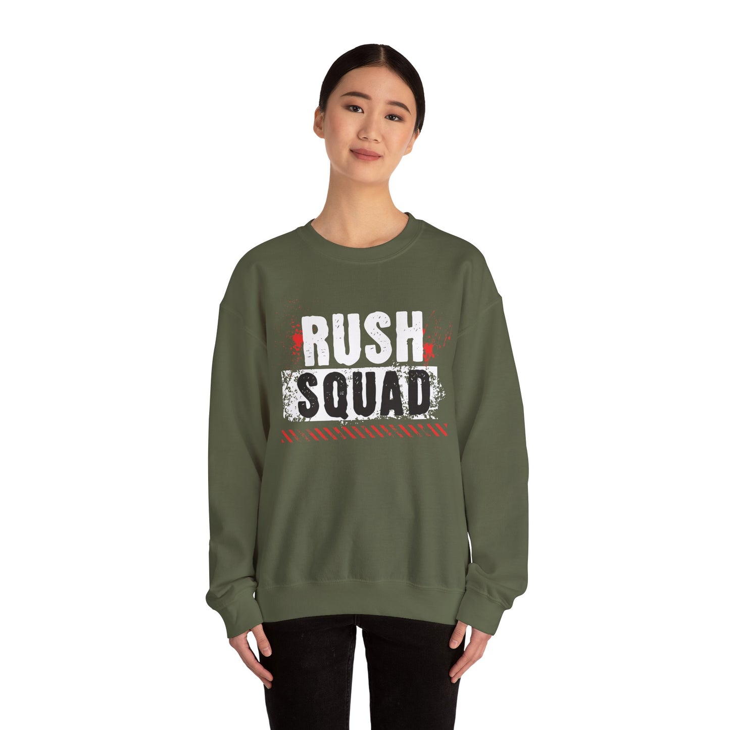 Men's "Rush Squad" Crewneck Sweatshirt