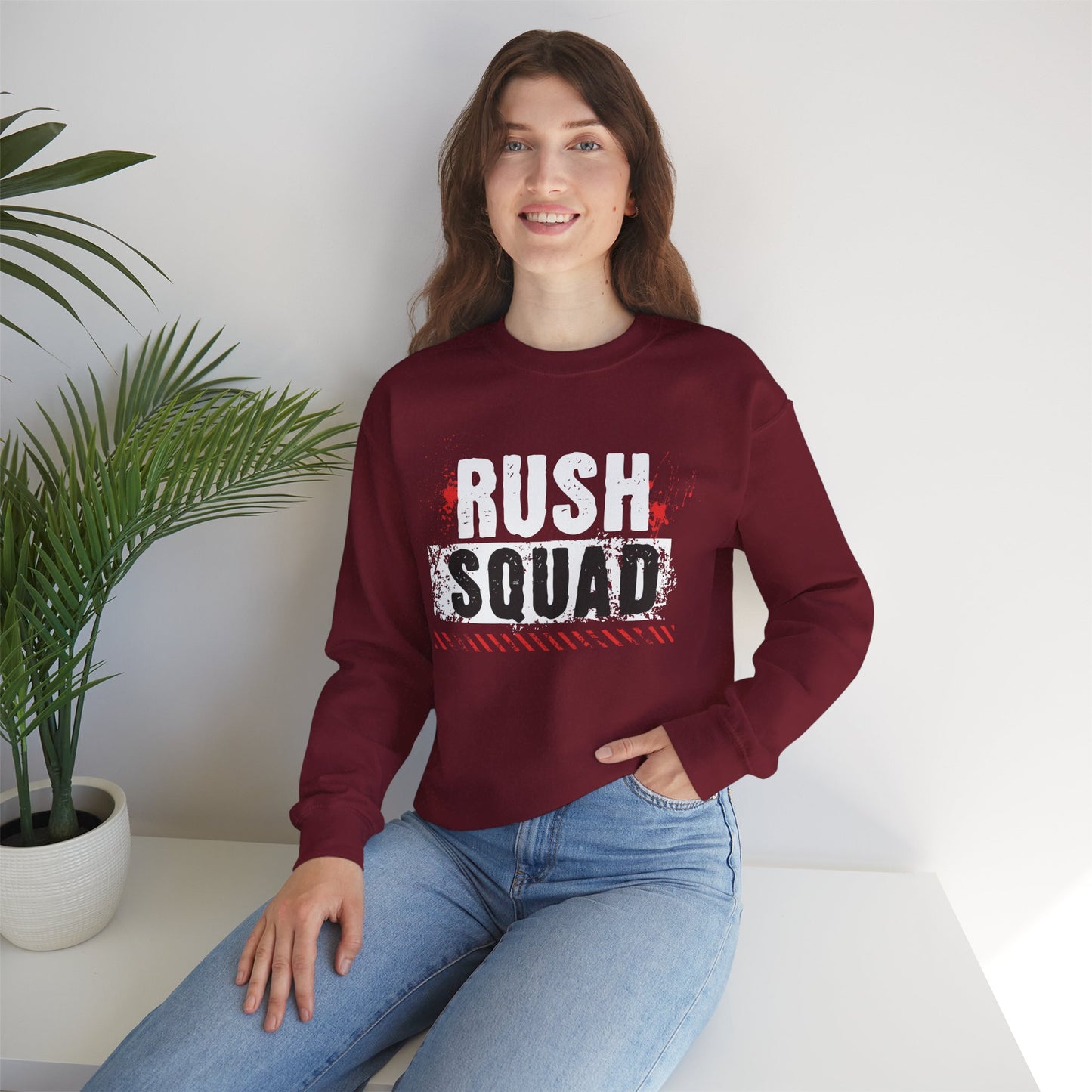 Men's "Rush Squad" Crewneck Sweatshirt