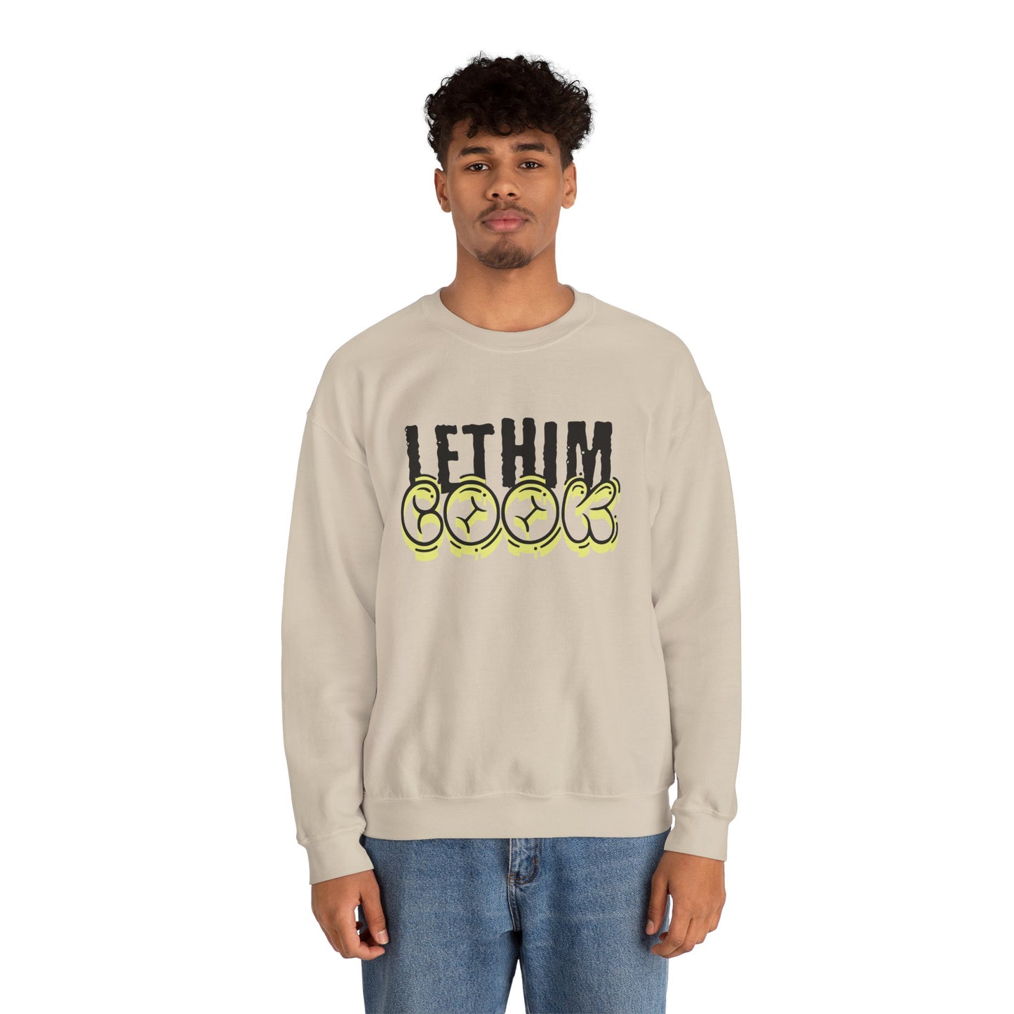 Men's "Let Him Cook" Crewneck Sweatshirt