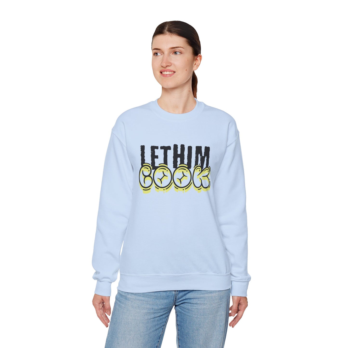 Men's "Let Him Cook" Crewneck Sweatshirt