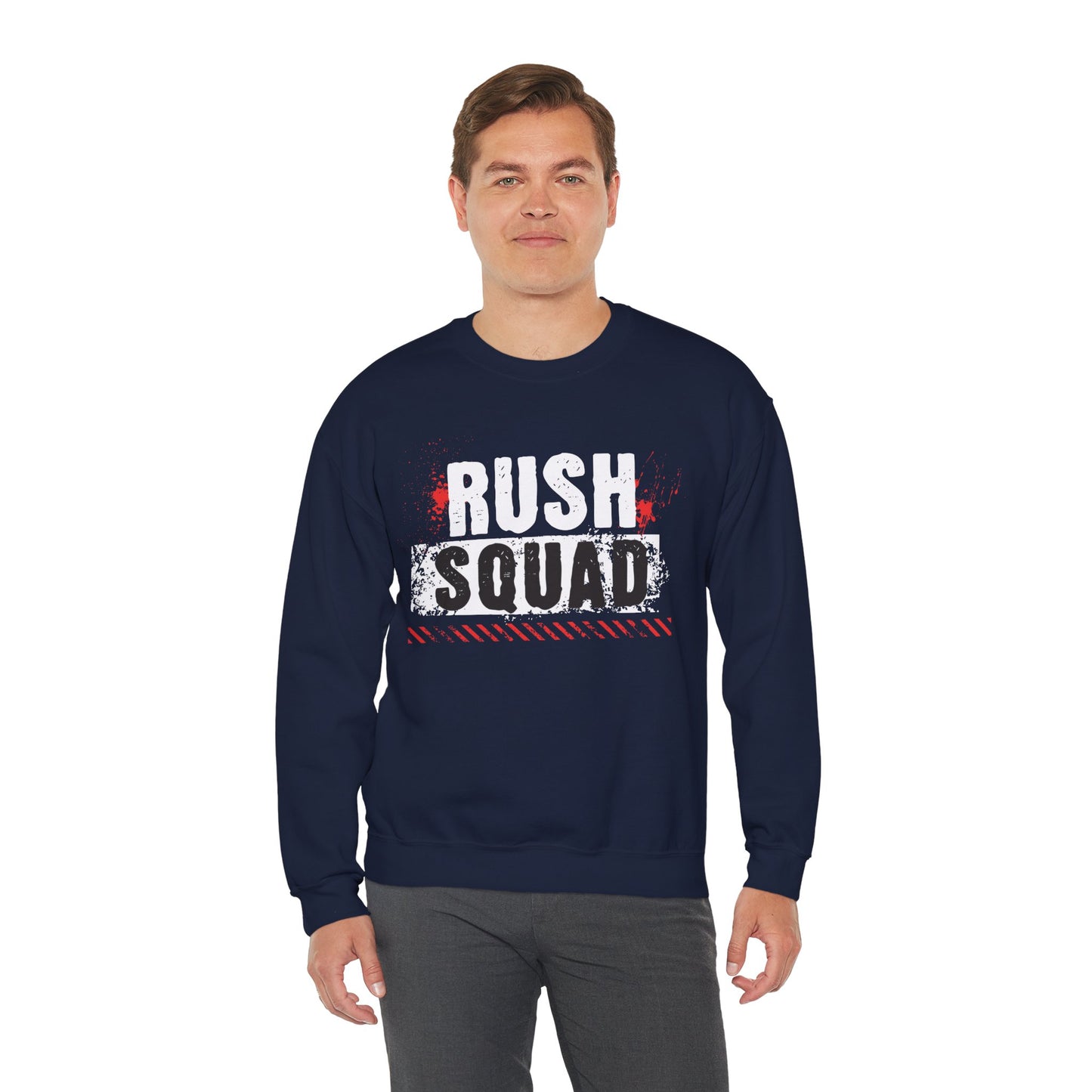 Women's "Rush Squad" Crewneck Sweatshirt
