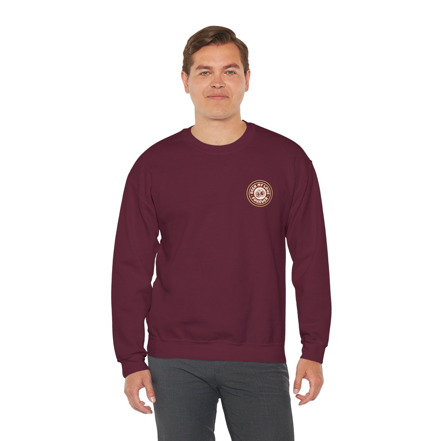 Men's "Beer My Love" Crewneck Sweatshirt