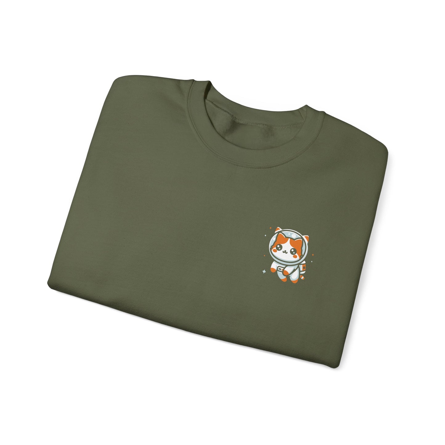 Women's "Meowstronaut" Crewneck Sweatshirt