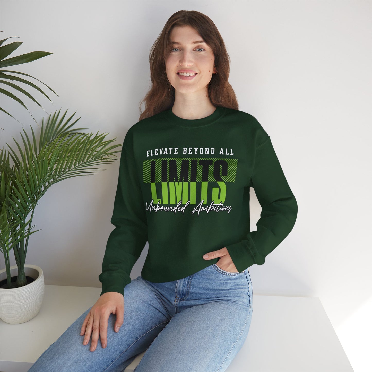 Women's "Unbounded Ambitions" Crewneck Sweatshirt