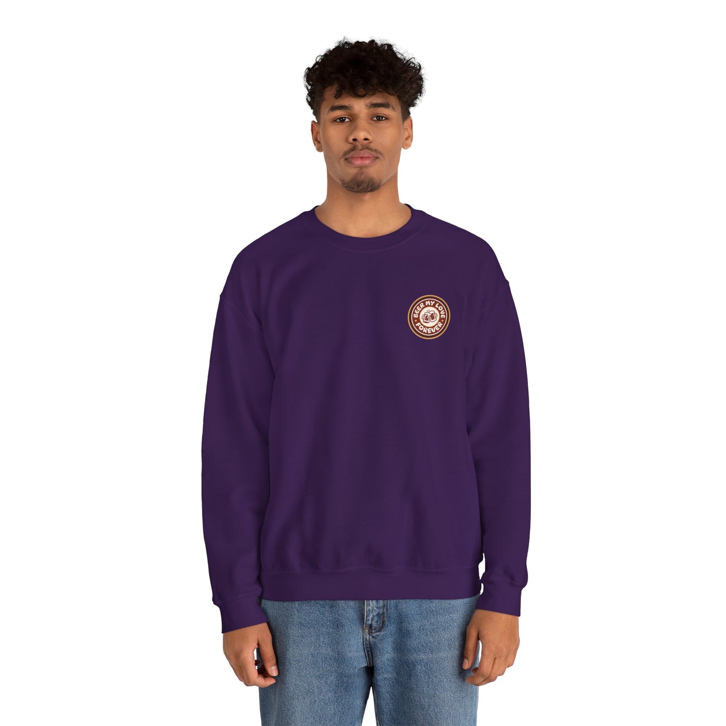 Men's "Beer My Love" Crewneck Sweatshirt