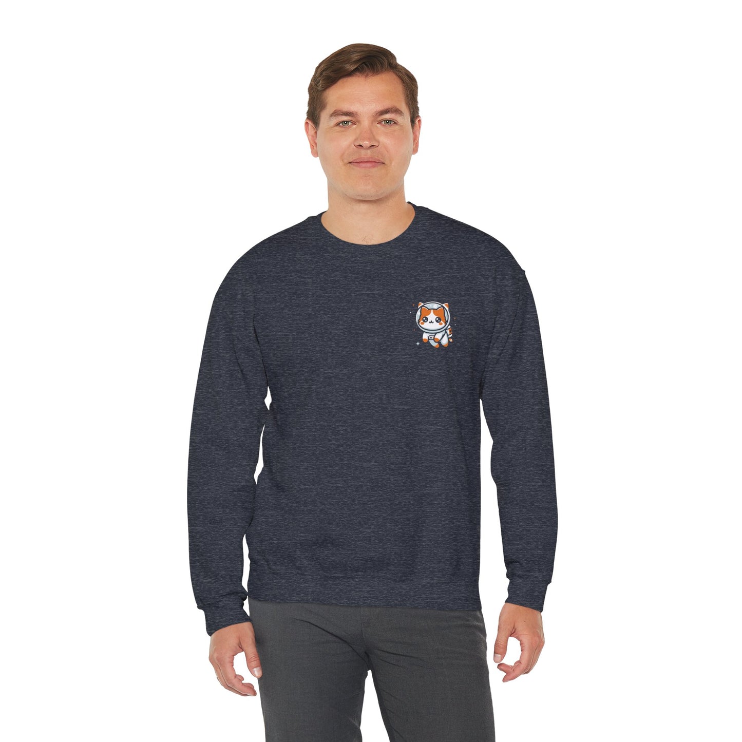 Women's "Meowstronaut" Crewneck Sweatshirt