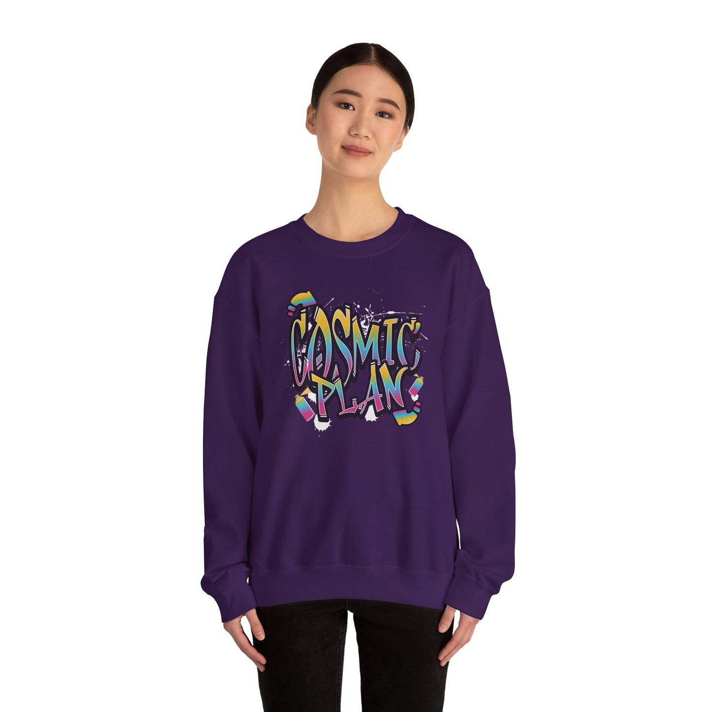 Women's "Cosmic Plan" Crewneck Sweatshirt