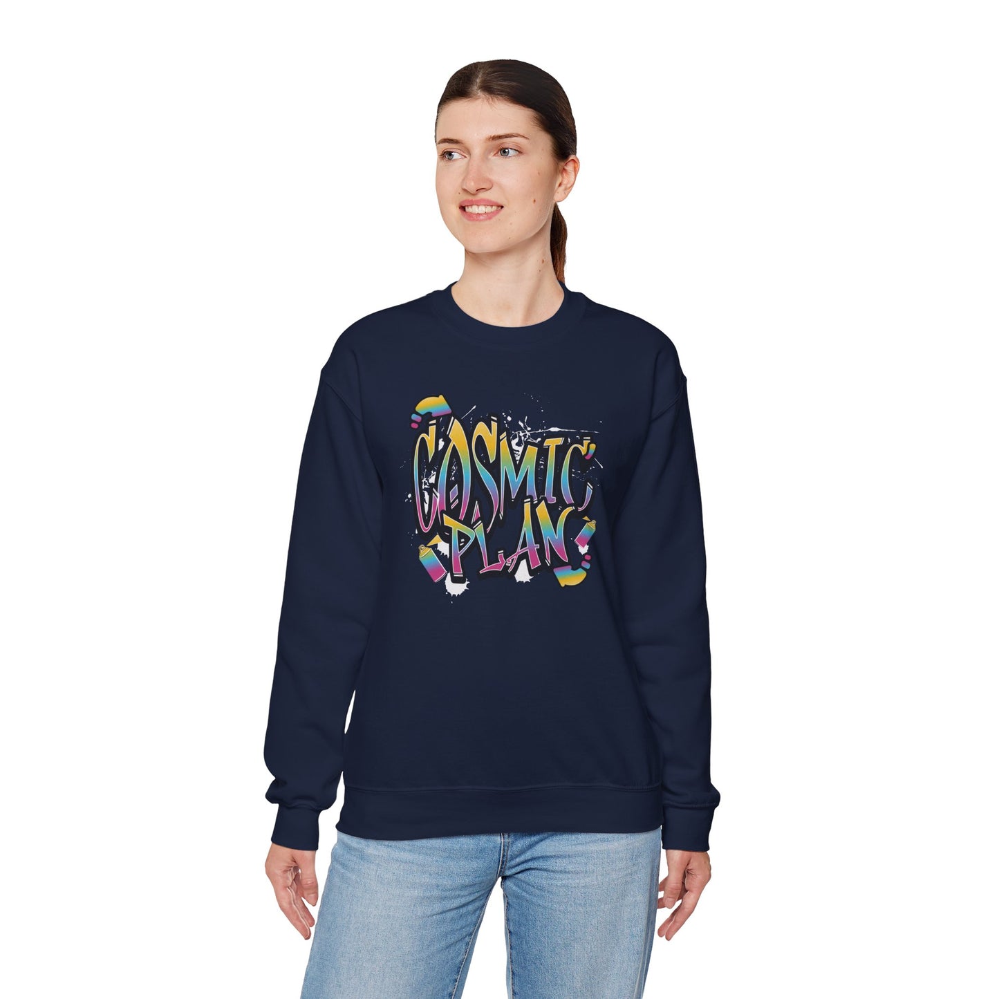 Women's "Cosmic Plan" Crewneck Sweatshirt