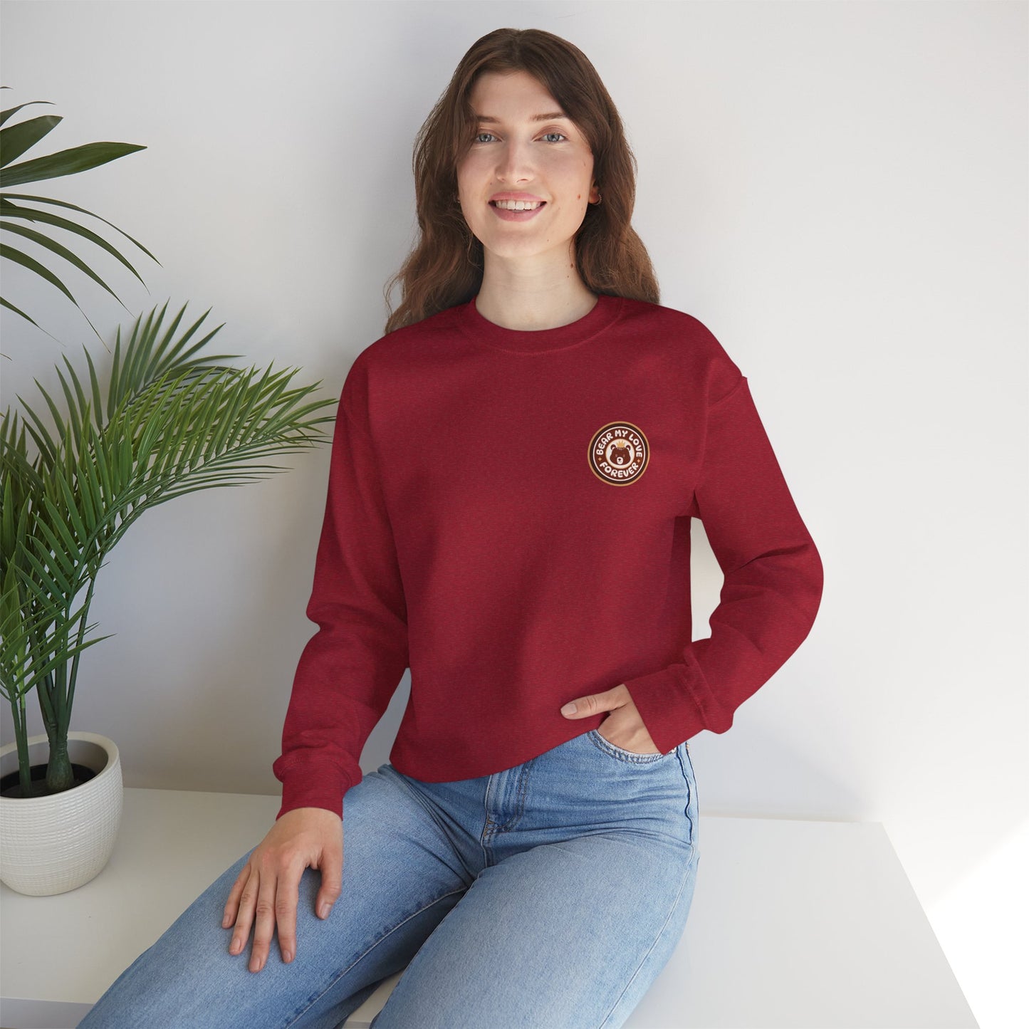Men's "Bear My Love" Crewneck Sweatshirt