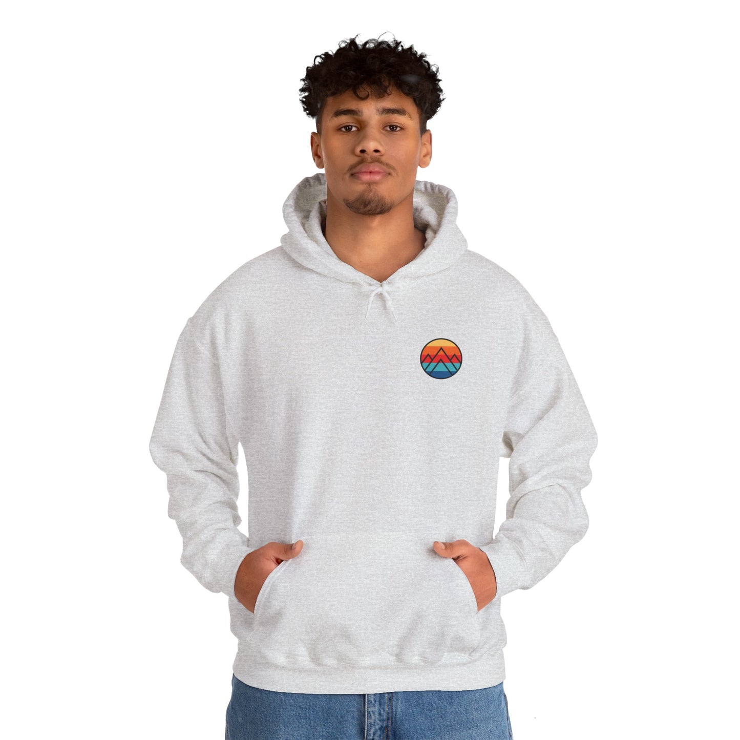 Women's "Minimalistic Mountains" Hoodie