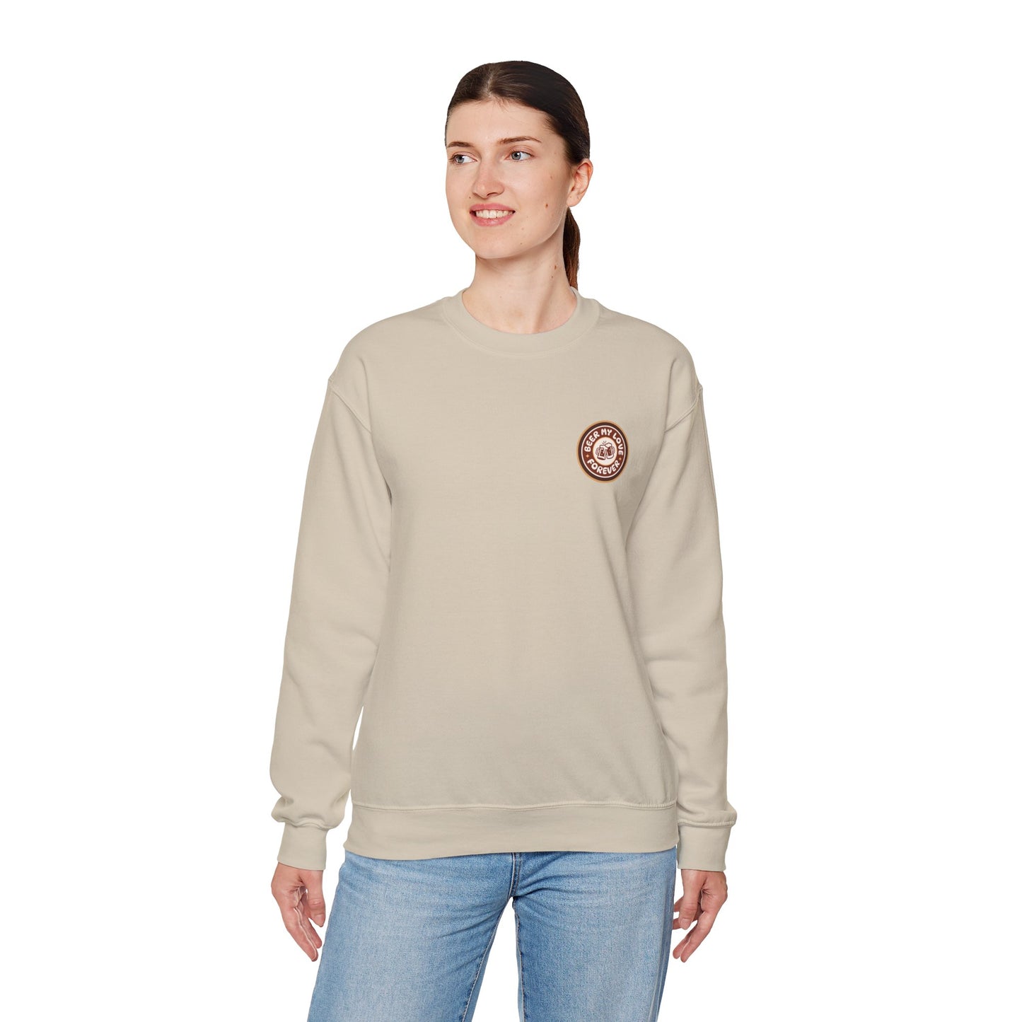 Men's "Beer My Love" Crewneck Sweatshirt