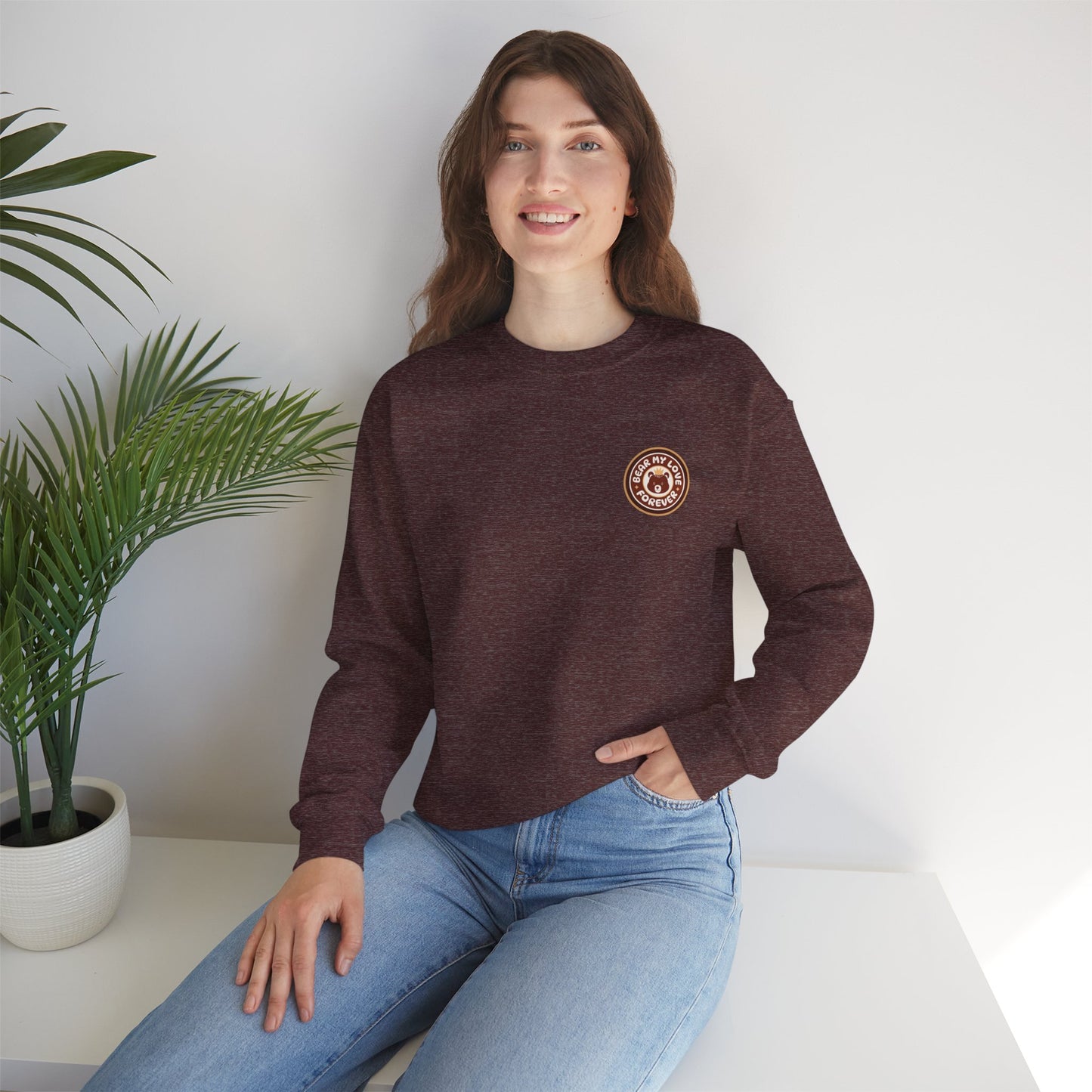 Men's "Bear My Love" Crewneck Sweatshirt