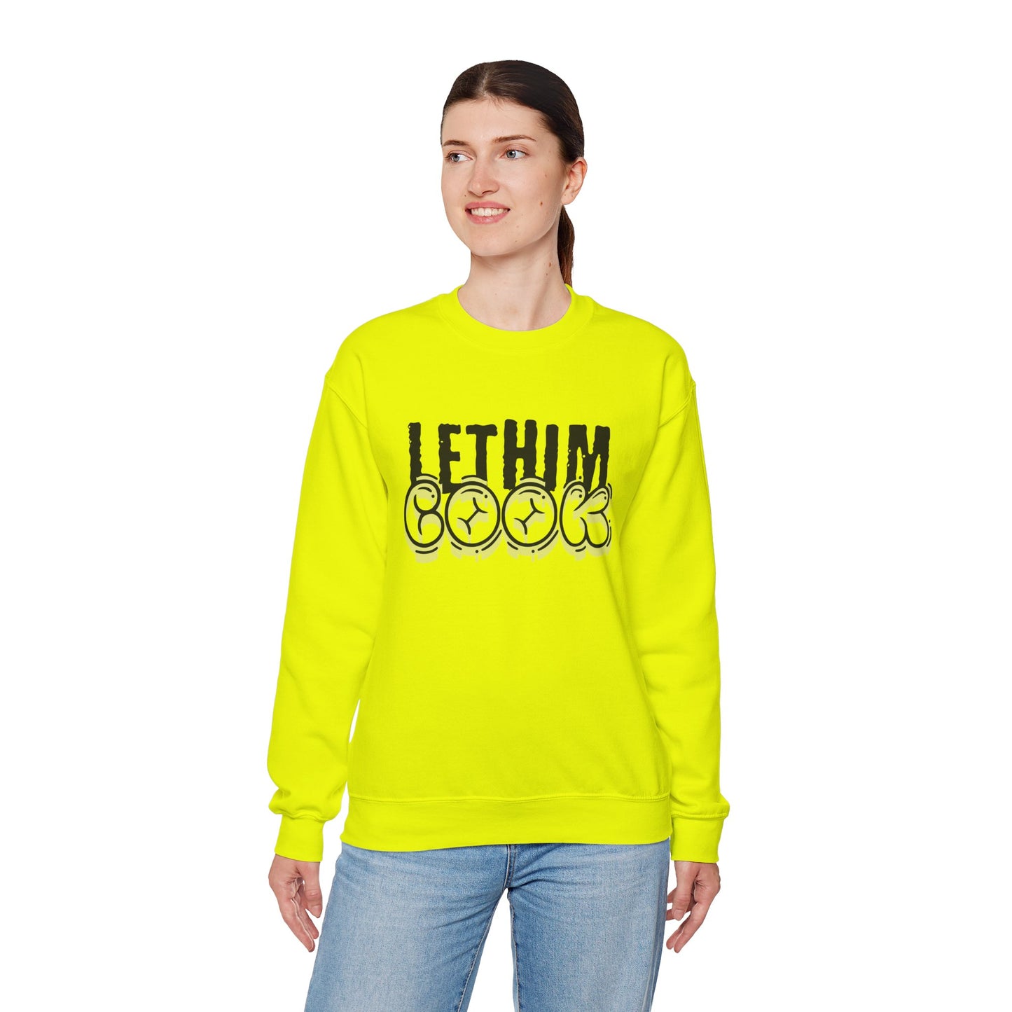 Men's "Let Him Cook" Crewneck Sweatshirt