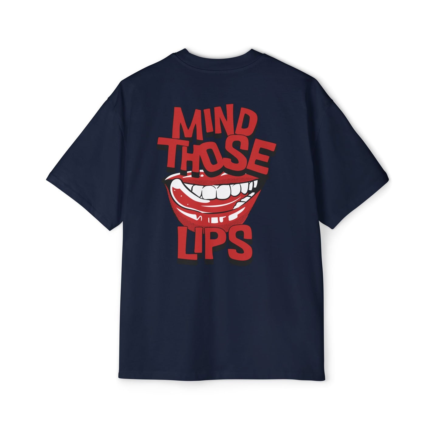Women's "Mind Those Lips" Oversized T-Shirt