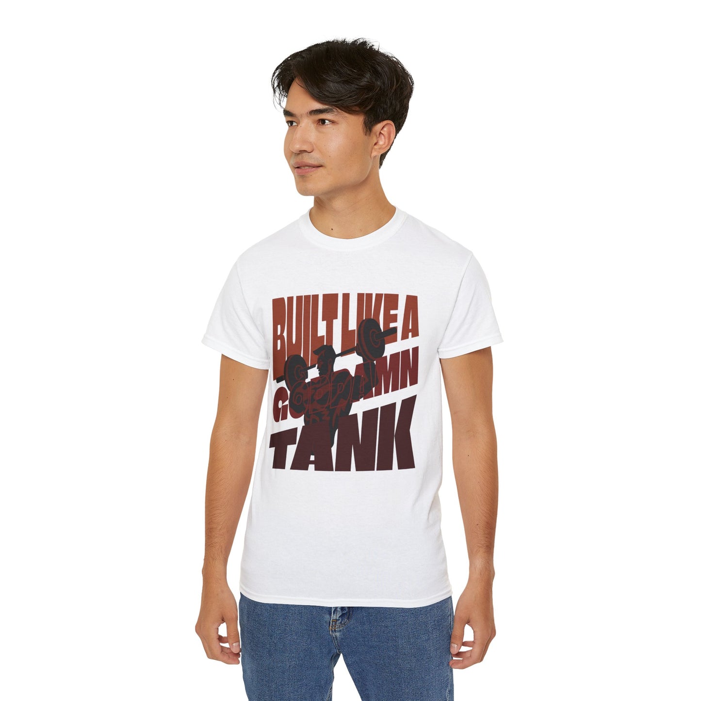 Men's "Built Like A Goddamn Tank" Ultra Cotton Tee