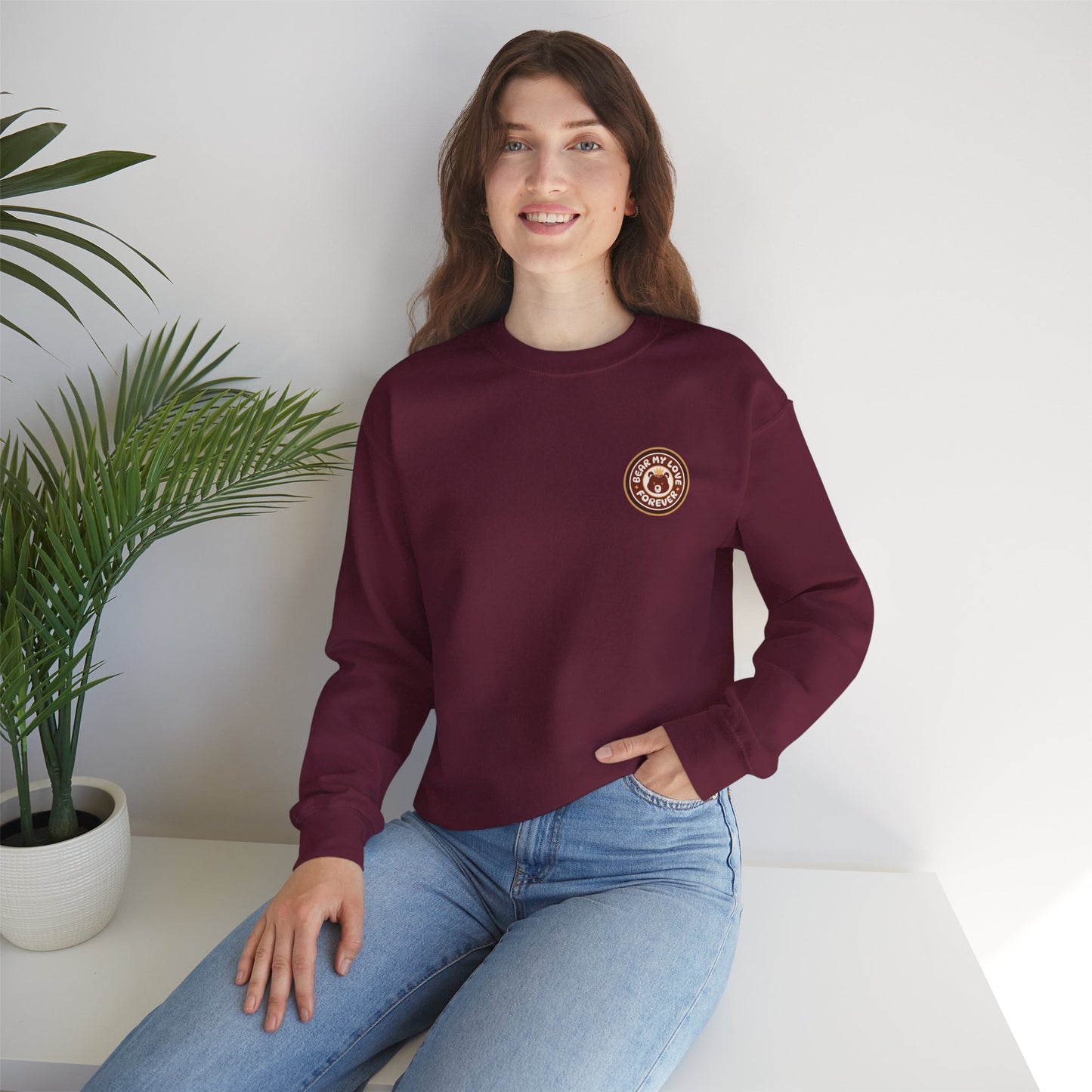 Men's "Bear My Love" Crewneck Sweatshirt