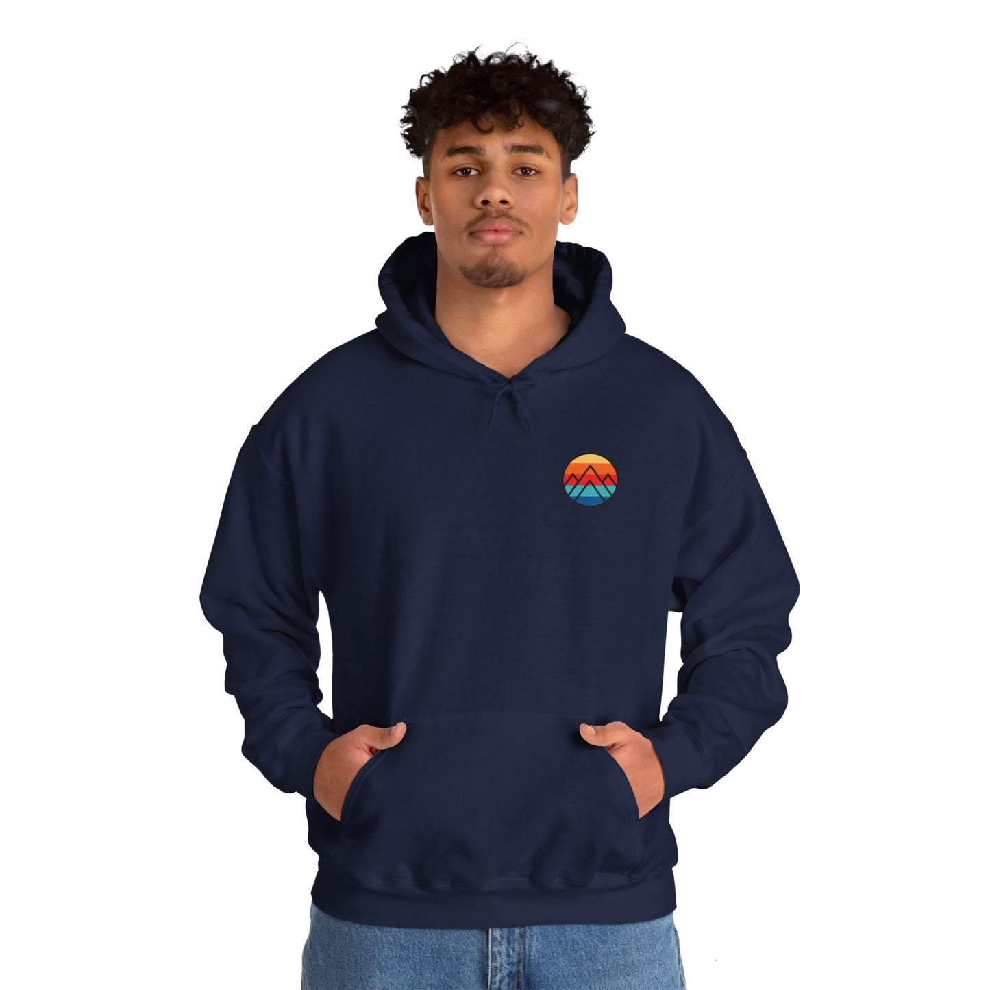 Women's "Minimalistic Mountains" Hoodie