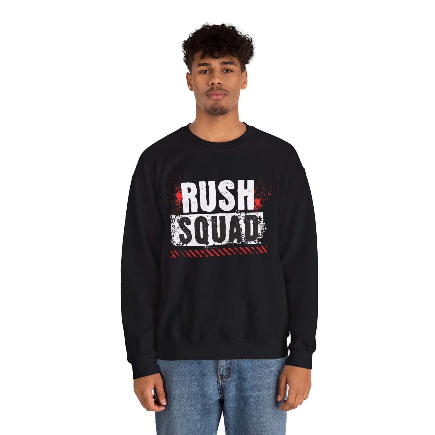 Men's "Rush Squad" Crewneck Sweatshirt