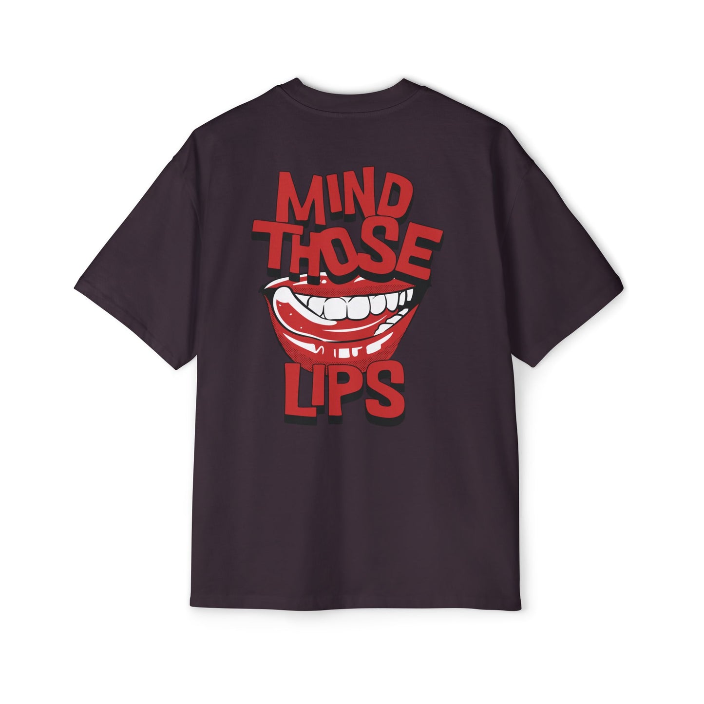 Women's "Mind Those Lips" Oversized T-Shirt