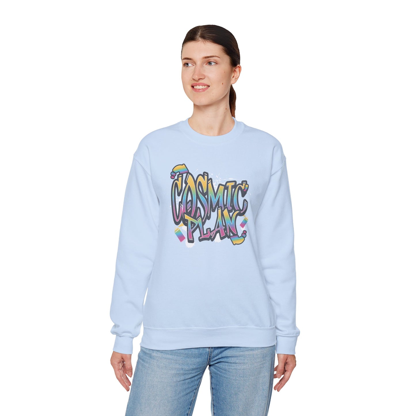 Women's "Cosmic Plan" Crewneck Sweatshirt
