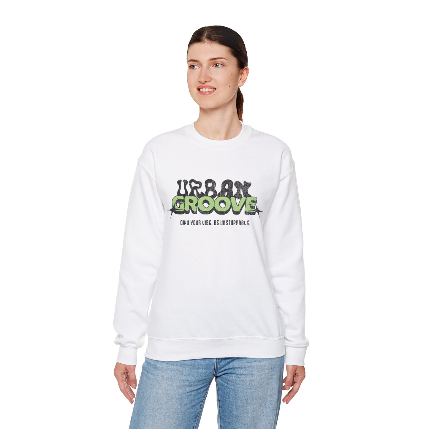 Women's "Urban Groove" Crewneck Sweatshirt