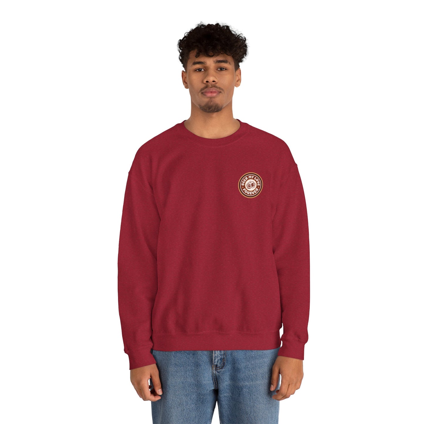 Men's "Beer My Love" Crewneck Sweatshirt