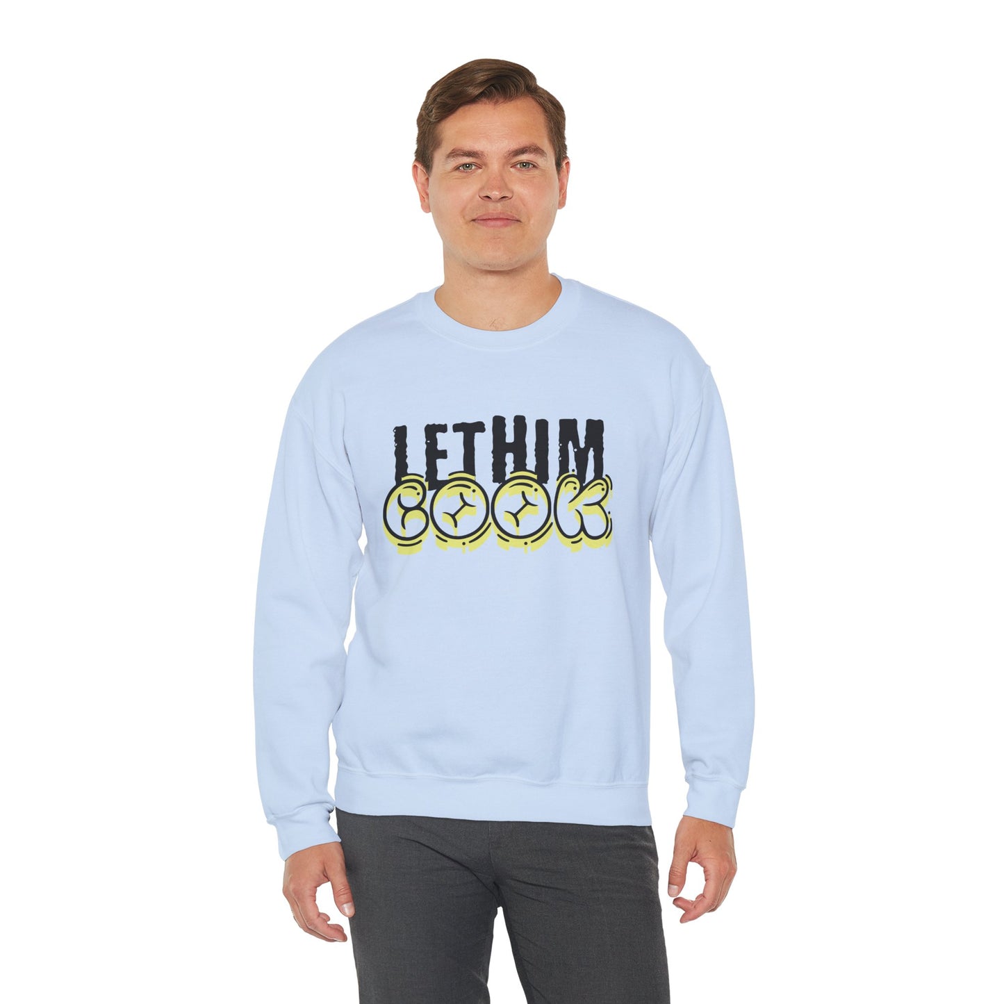 Men's "Let Him Cook" Crewneck Sweatshirt