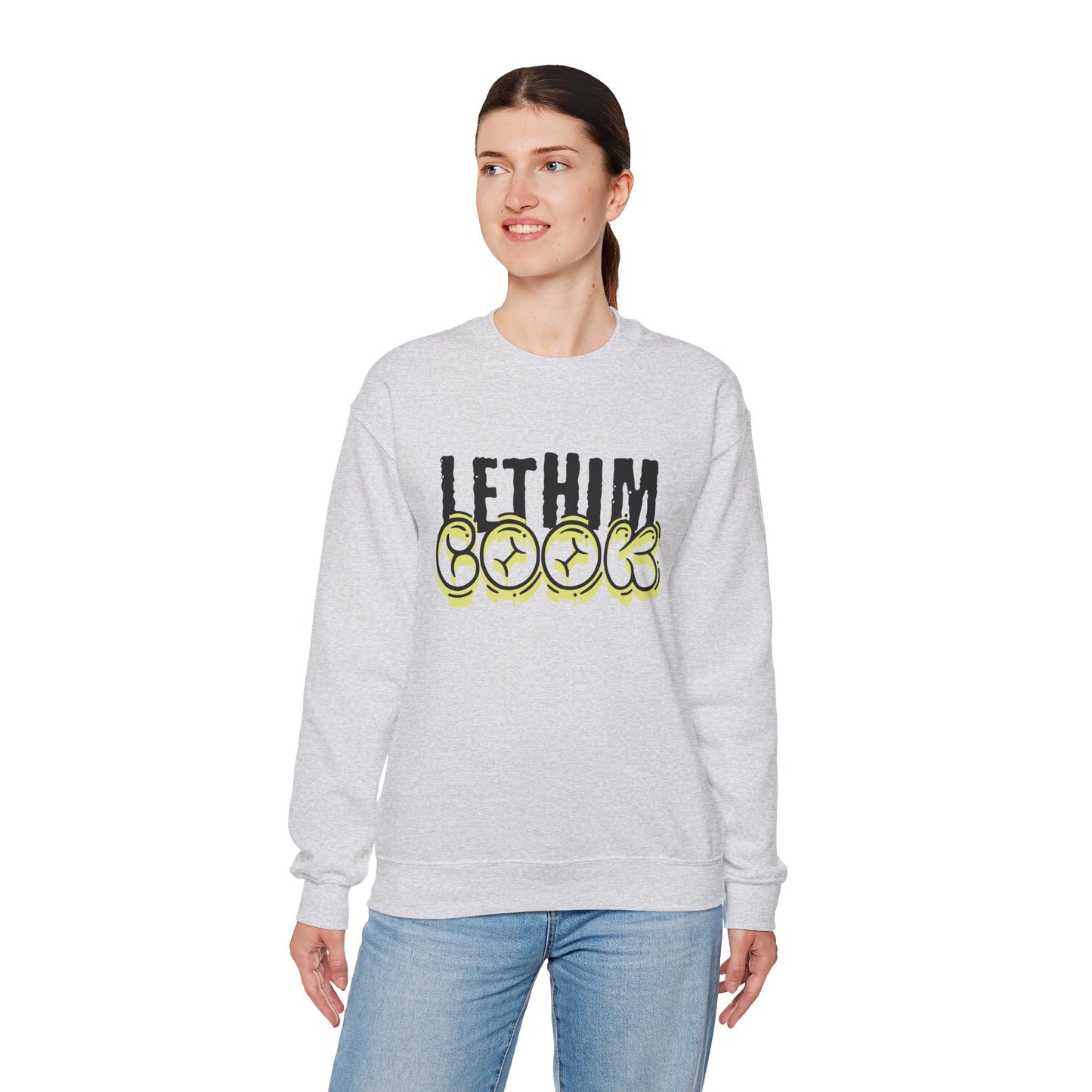 Men's "Let Him Cook" Crewneck Sweatshirt