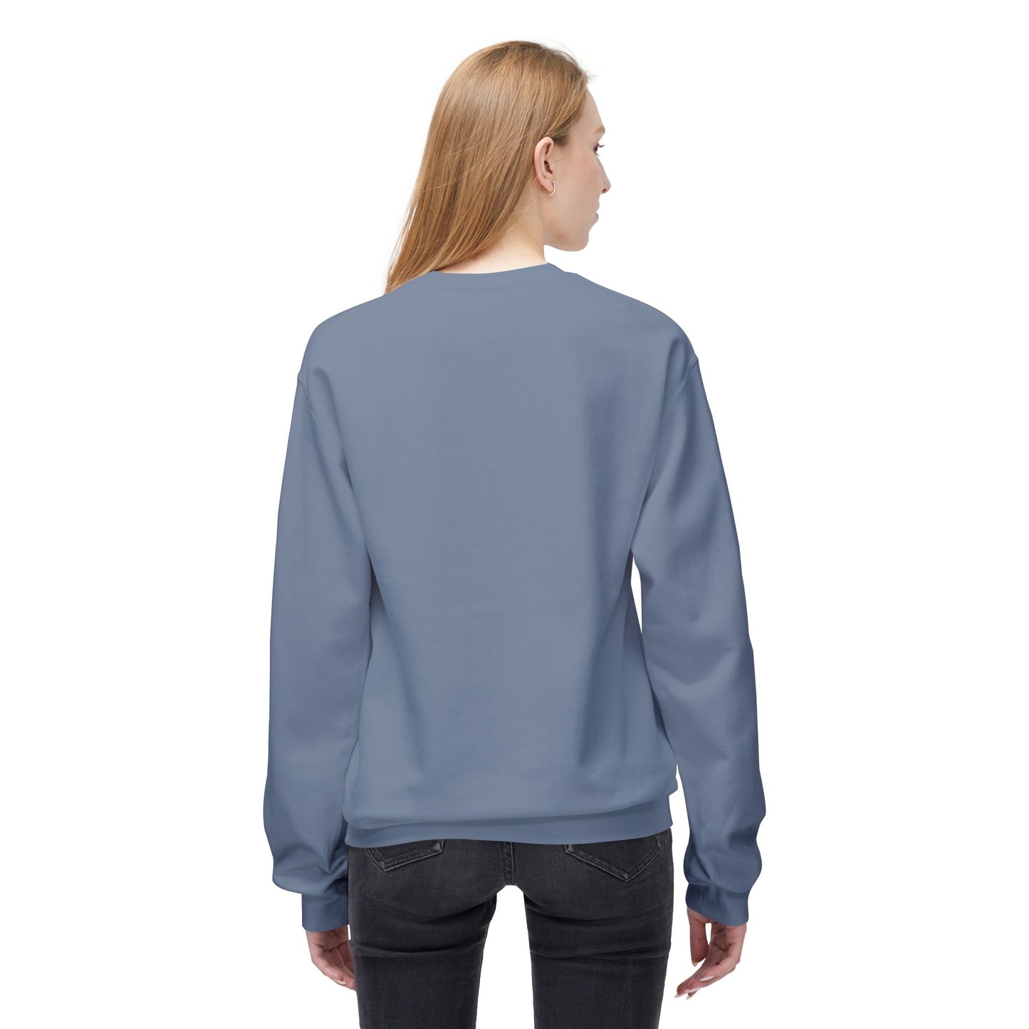 Men's "Whisper of the Fallen" Drop Shoulder Fleece Crewneck Sweatshirt