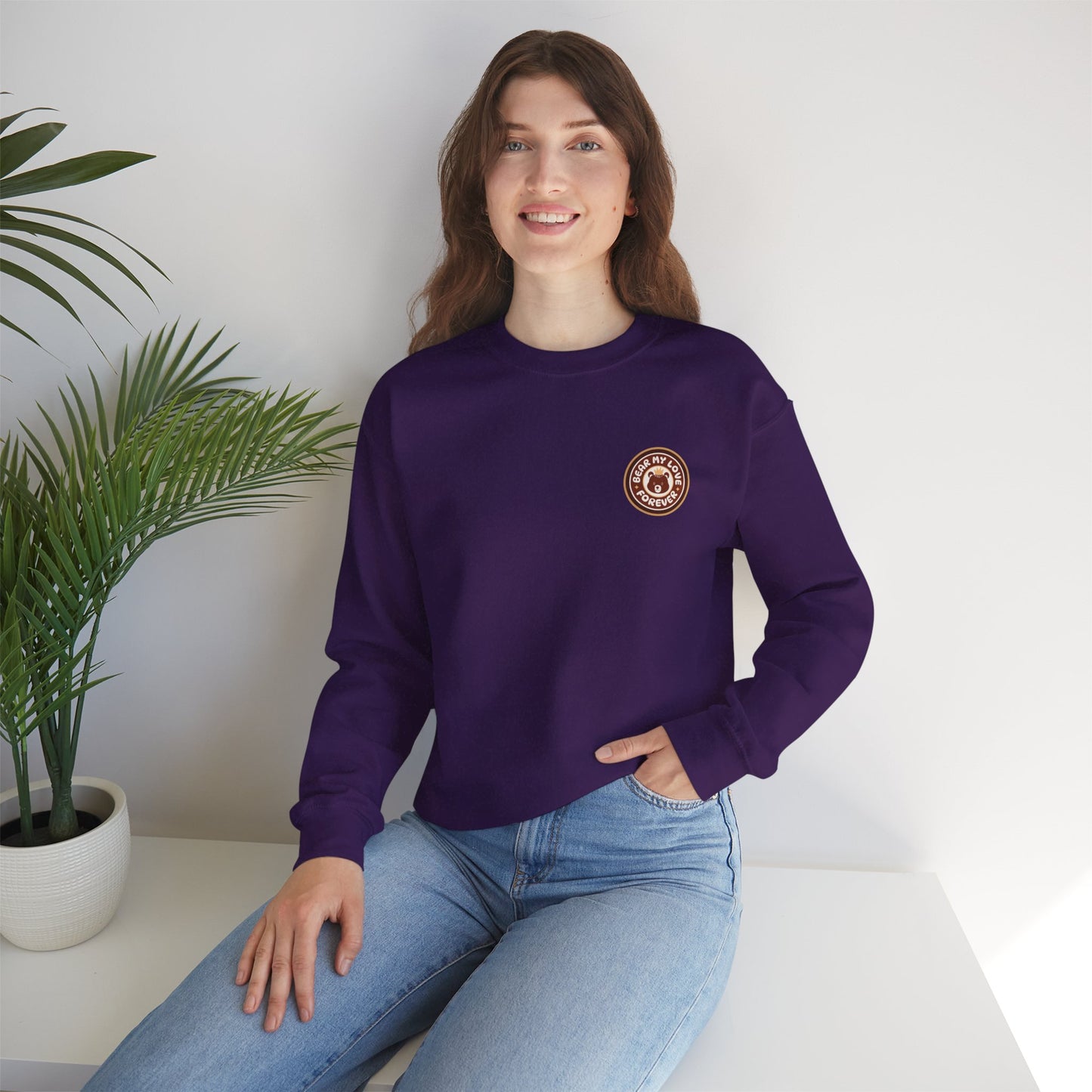 Men's "Bear My Love" Crewneck Sweatshirt