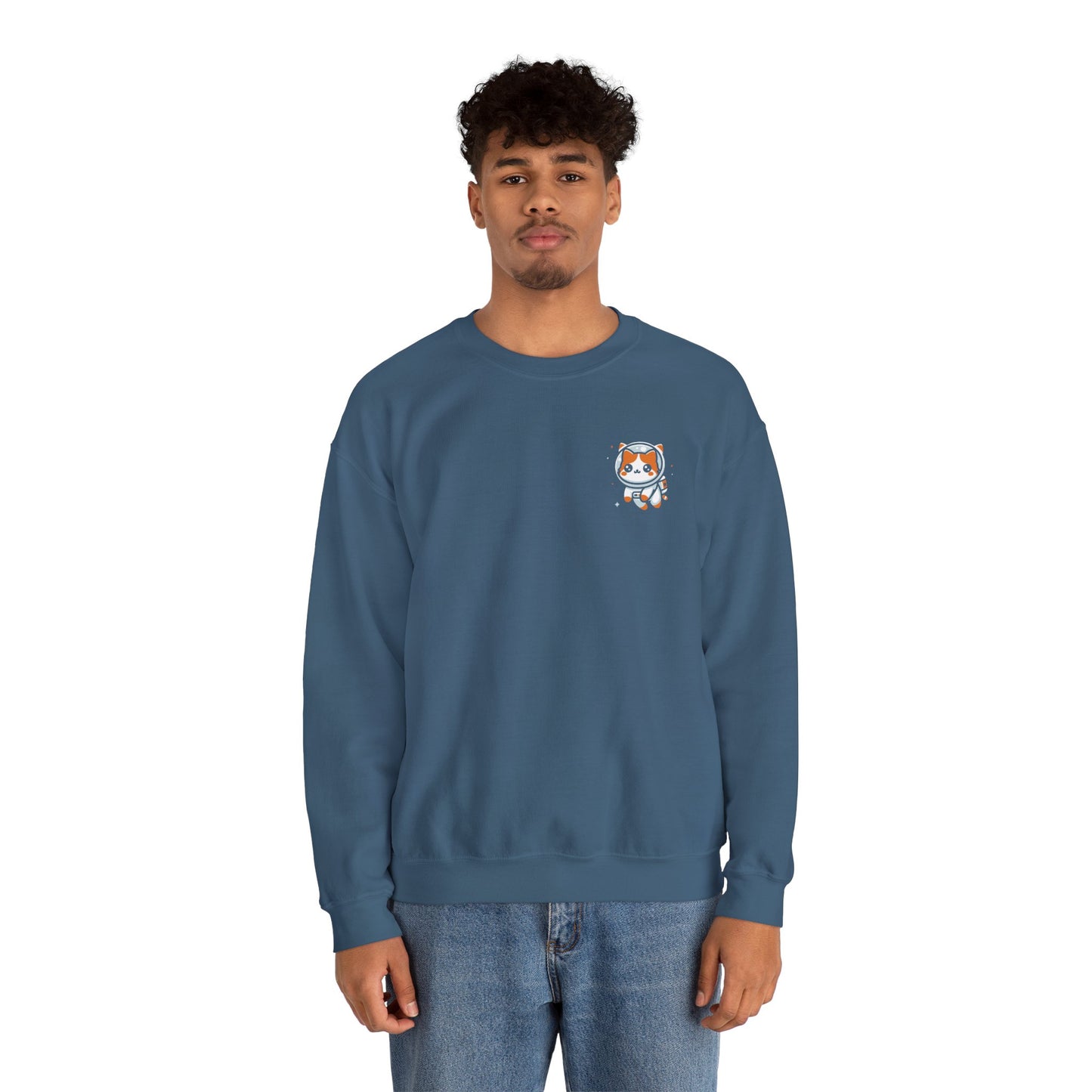 Women's "Meowstronaut" Crewneck Sweatshirt